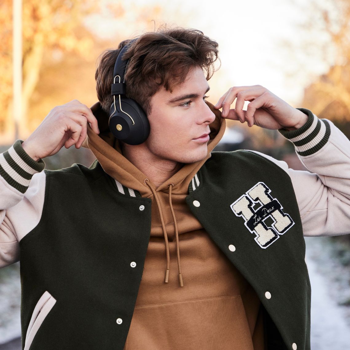 Kreafunk Abeat Qi Bluetooth Headphones W/ Anc - Black