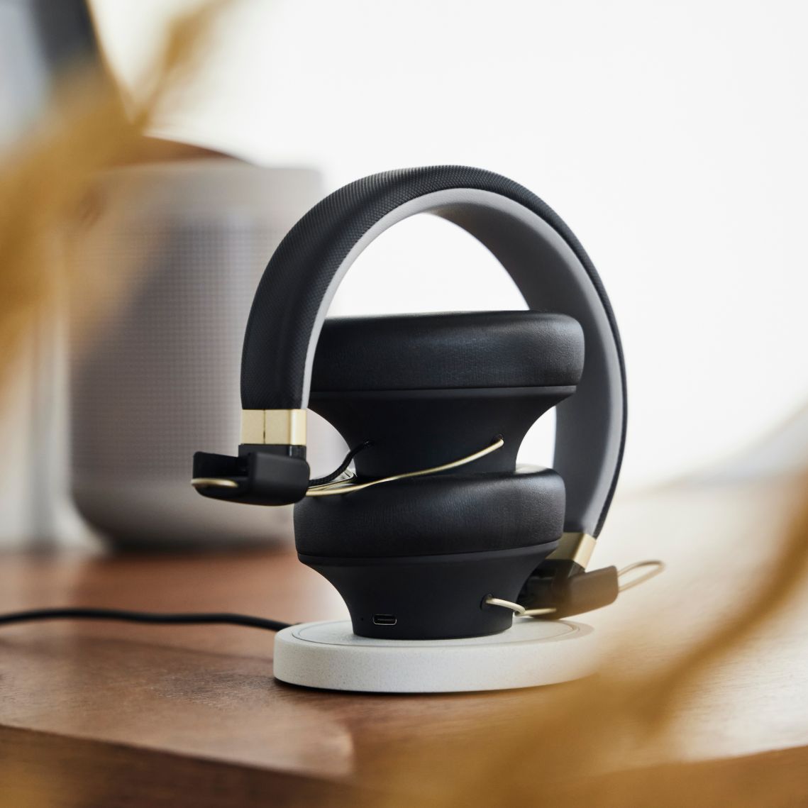 Kreafunk Abeat Qi Bluetooth Headphones W/ Anc - Black