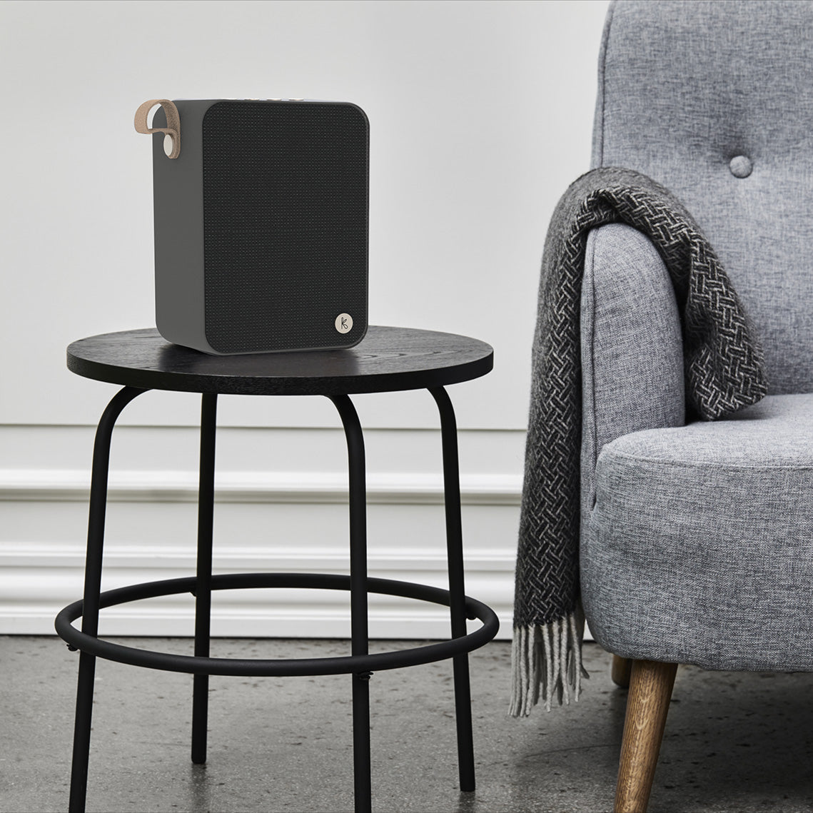 Kreafunk Aboom+ Bluetooth Speaker - Black