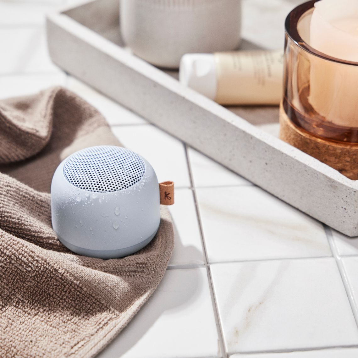 Kreafunk Alight Bluetooth Speaker - Cloudy Blue