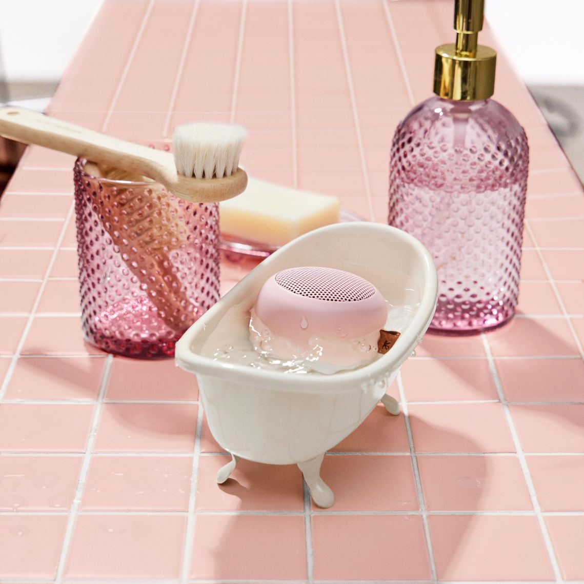 Kreafunk Alight Bluetooth Speaker - Dusty Rose