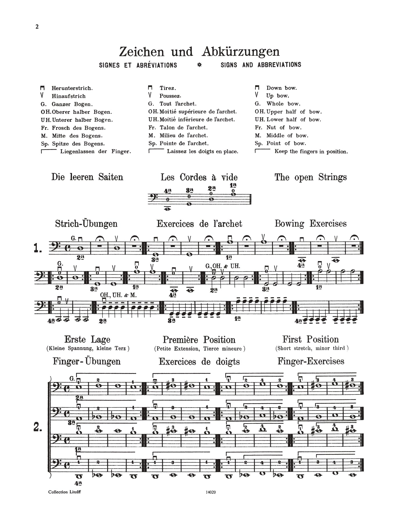 Fredrich Dotzauer - Cello Tutor Volume 1 Book