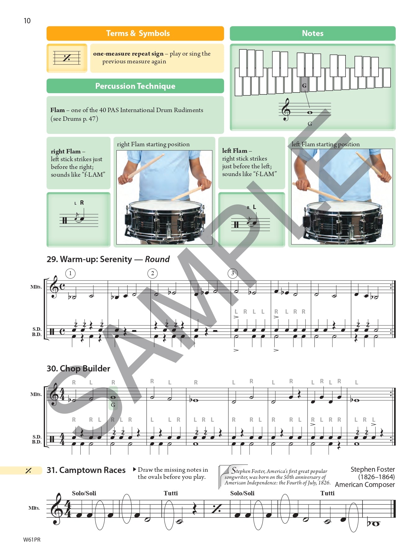Tradition Of Excellence - Percussion Book 1  (Book/Olm) -Second Edition