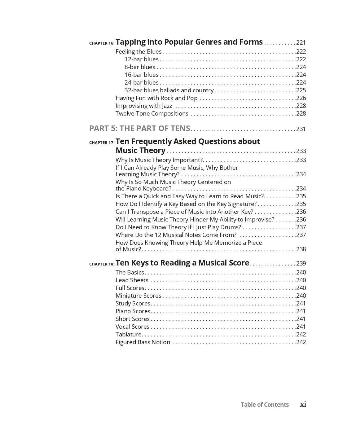 Music Theory For Dummies Book (4th Edition)