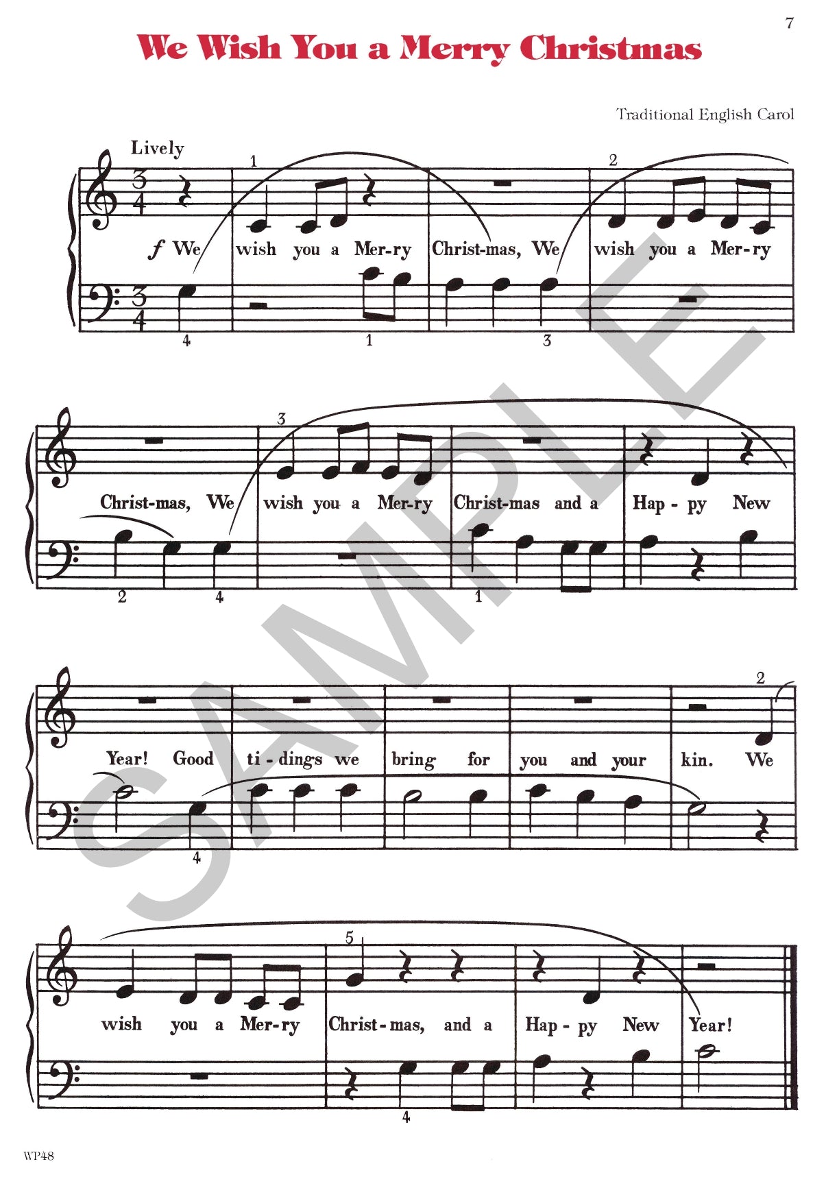 Bastien Christmas Favourites - Primer Level Book