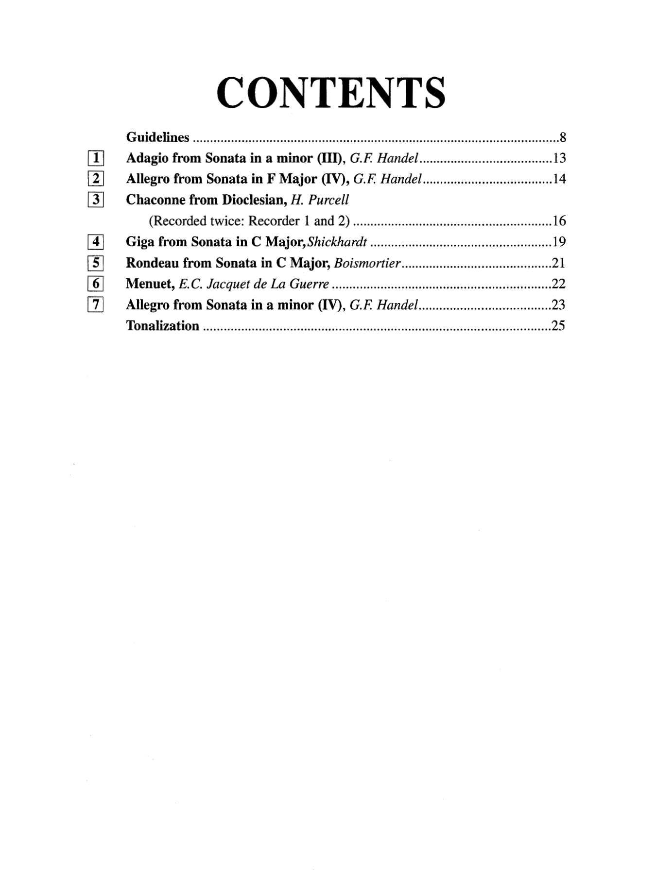 Suzuki Recorder School - Volume 3 Alto Recorder Part Book