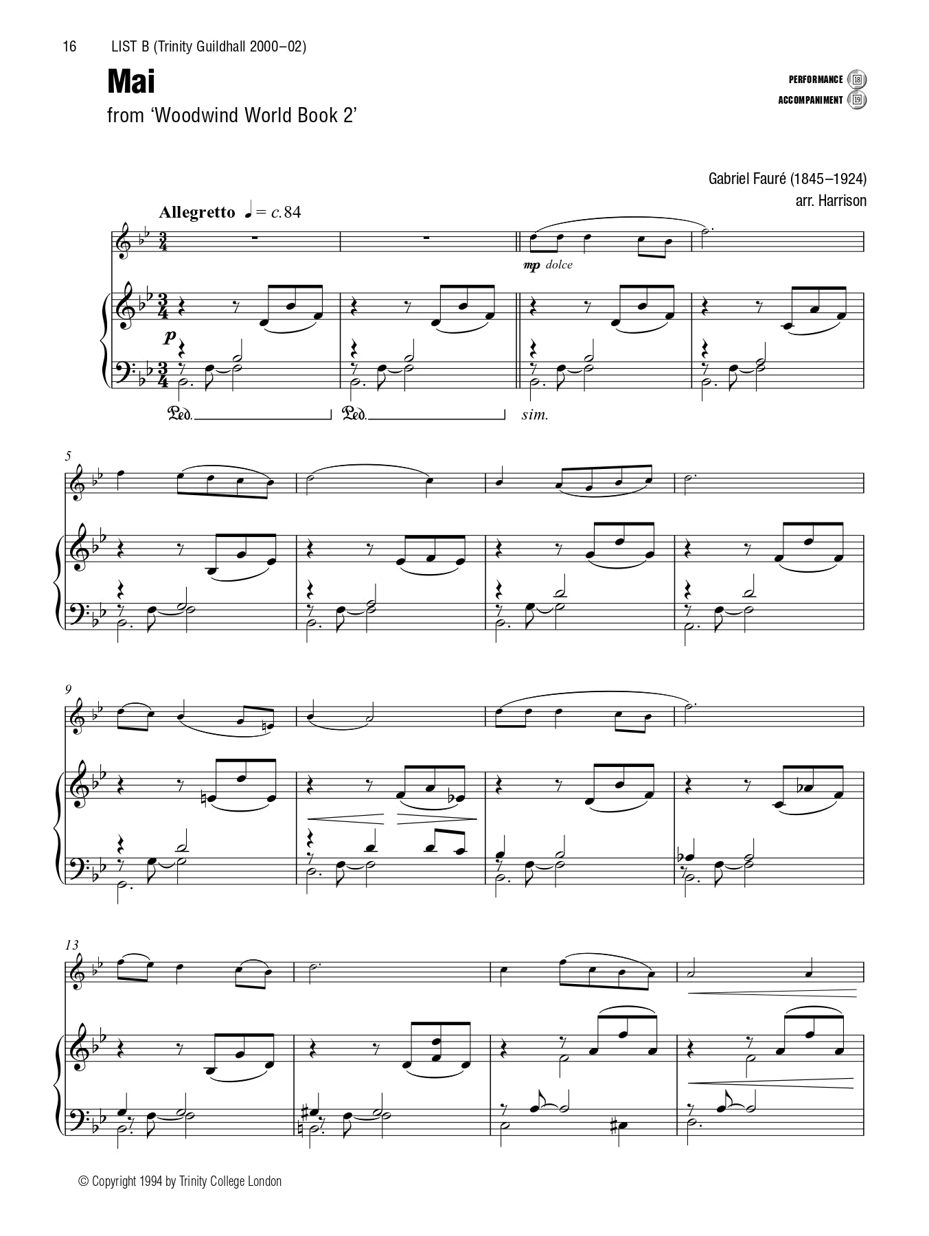 The Best Of Grade 2 Flute Book/CD
