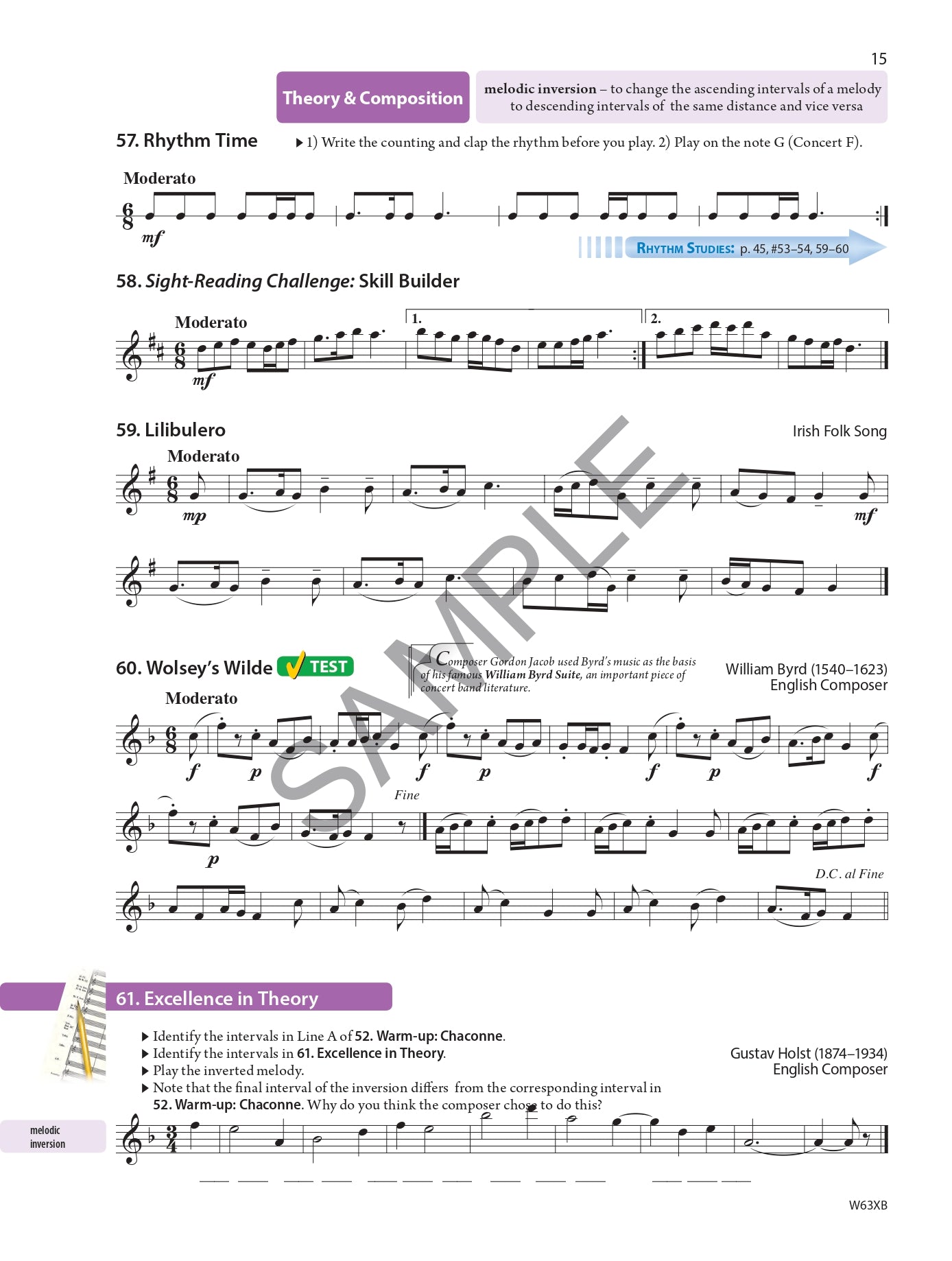 Tradition Of Excellence - Bb Tenor Saxophone Book 3 (Book/Olm)