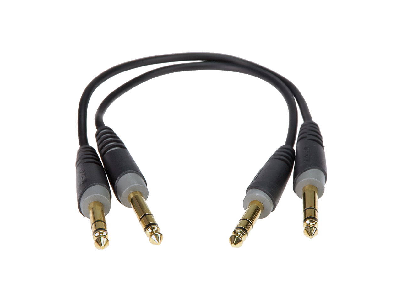 Klotz AB-JJ Patch Cable Set - Balanced TRS 6.3mm - Straight - 0.3m