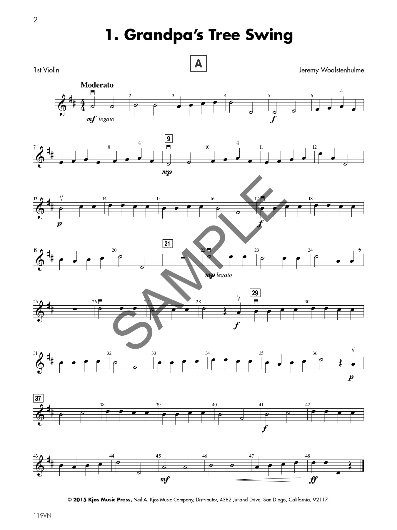 String Basics First Performance Ensembles - Violin Book 1