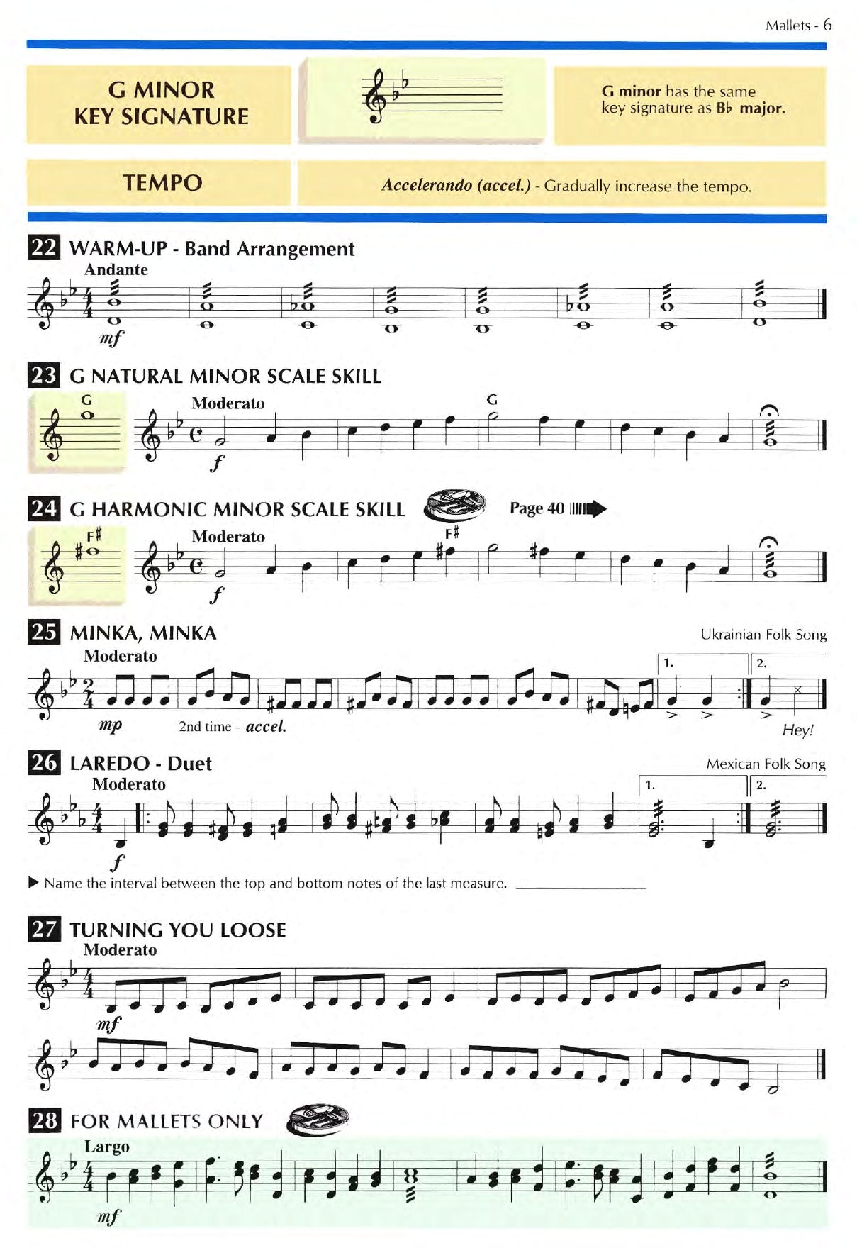 Standard Of Excellence - Drum/Mallets Book 2 (Book/Ola)