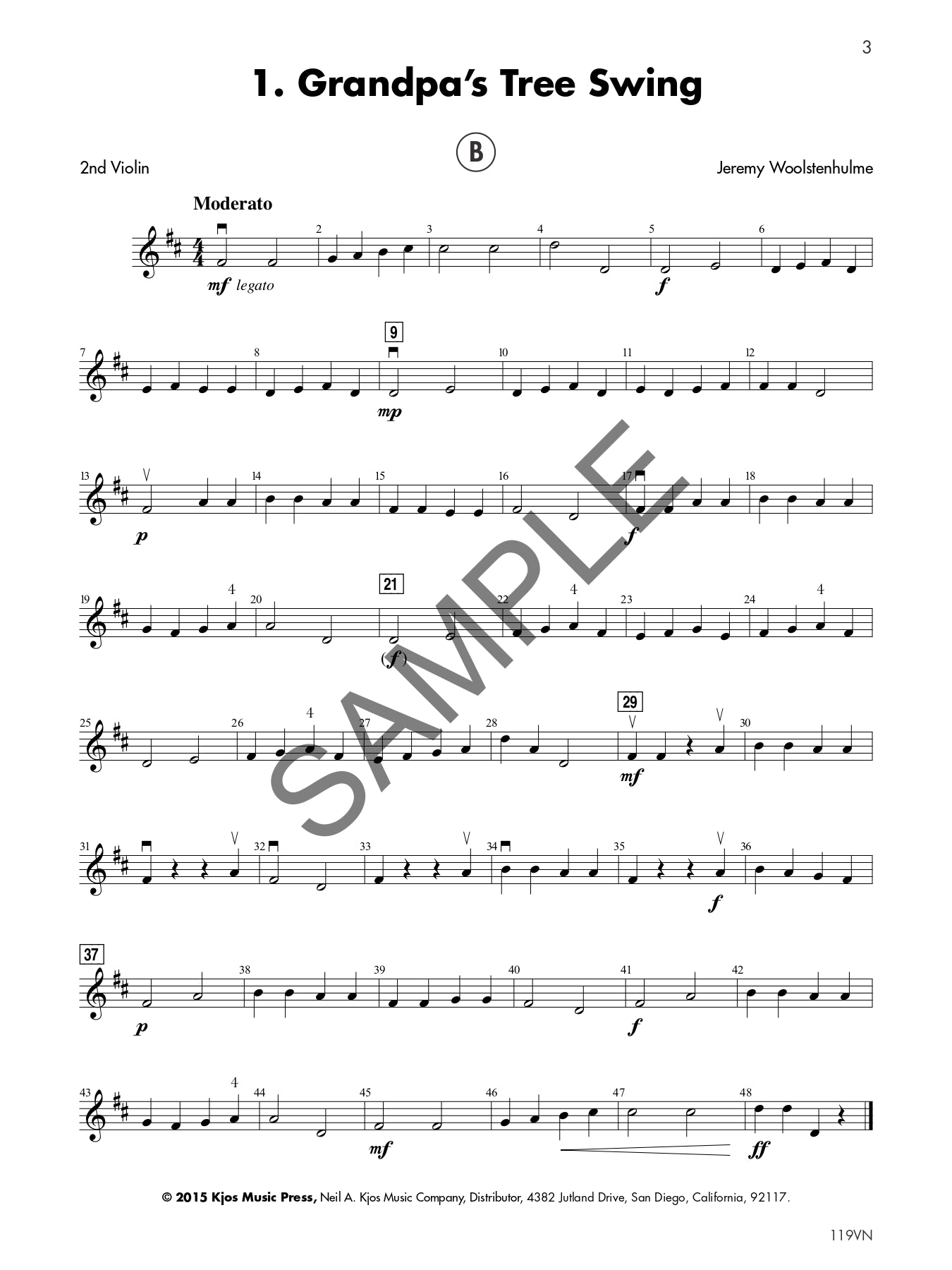 String Basics First Performance Ensembles - Violin Book 1