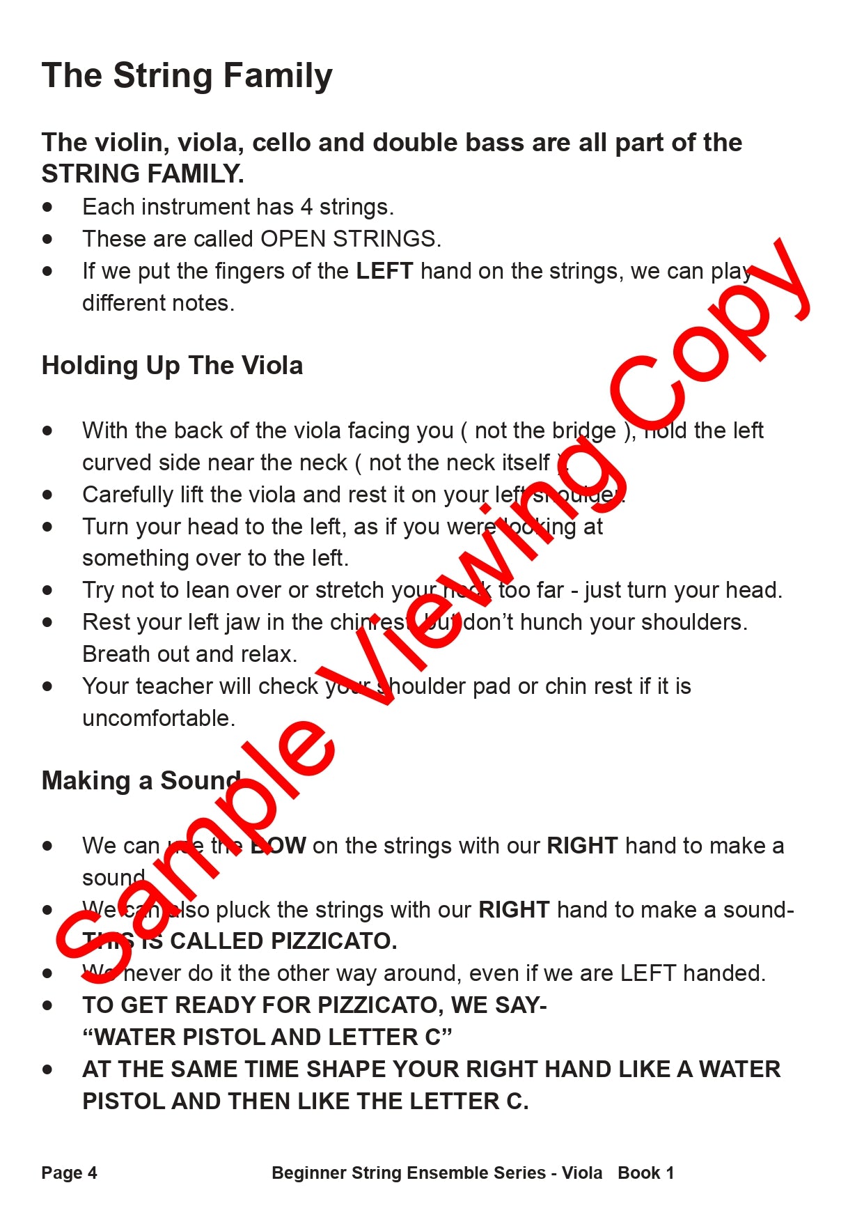 Beginner String Ensembles Series - Viola Book 1