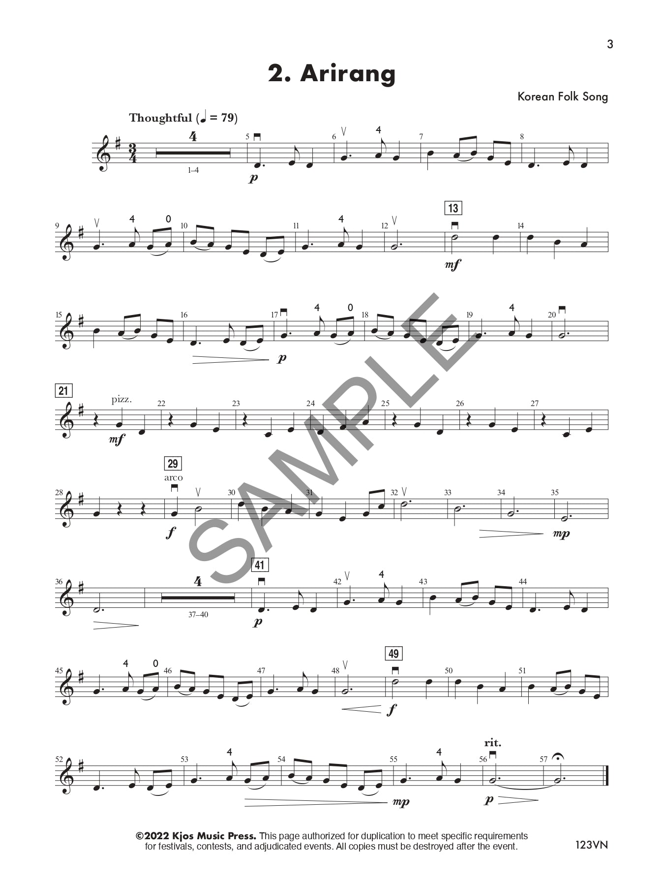 String Basics Solos - Violin Book 2 (19 Solos for Intermediate Players)