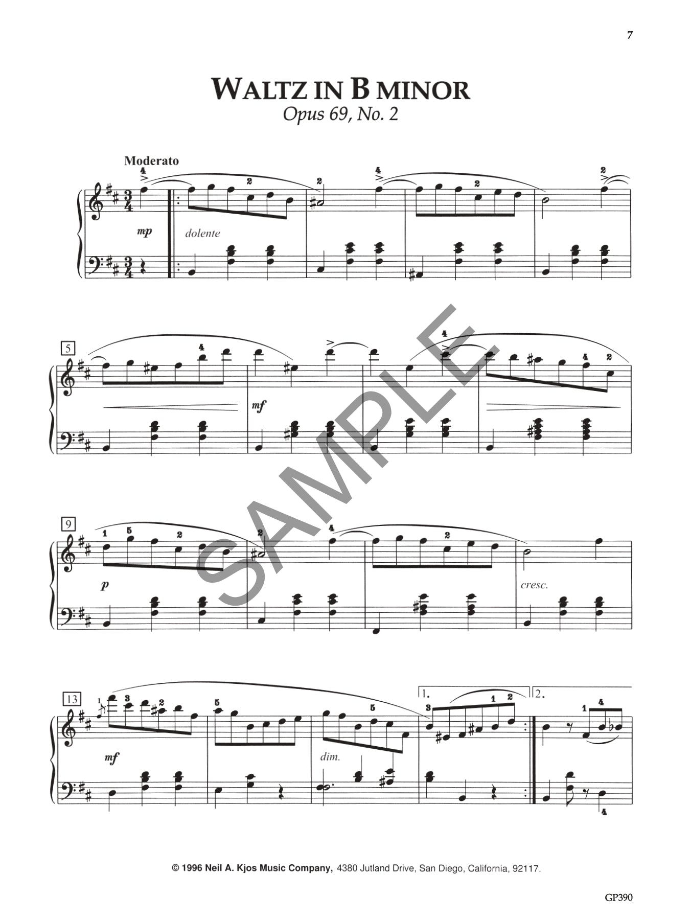 Chopin - Selected Works For Piano Book 1