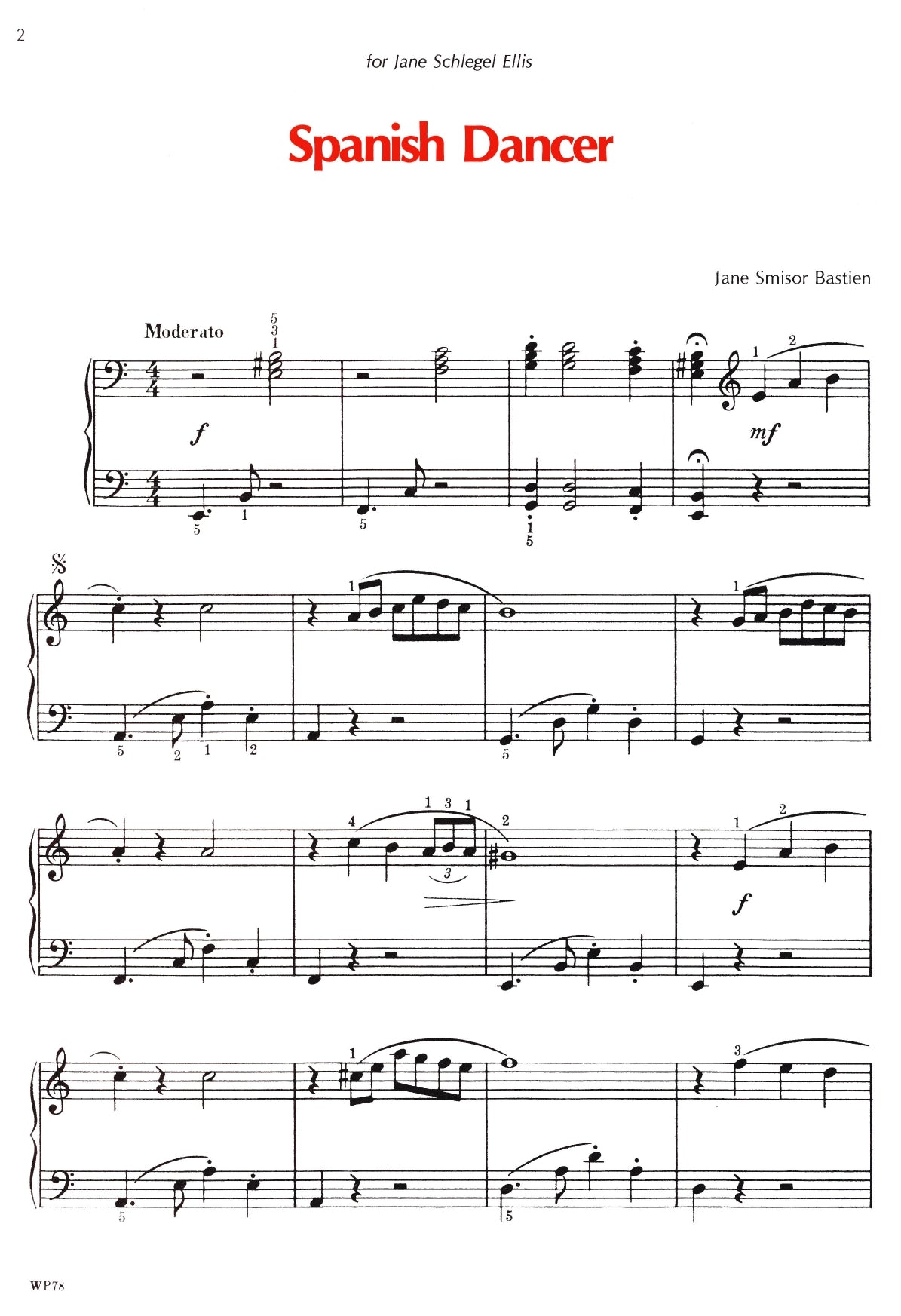 Bastien Piano Recital Solos- Level 4 Book