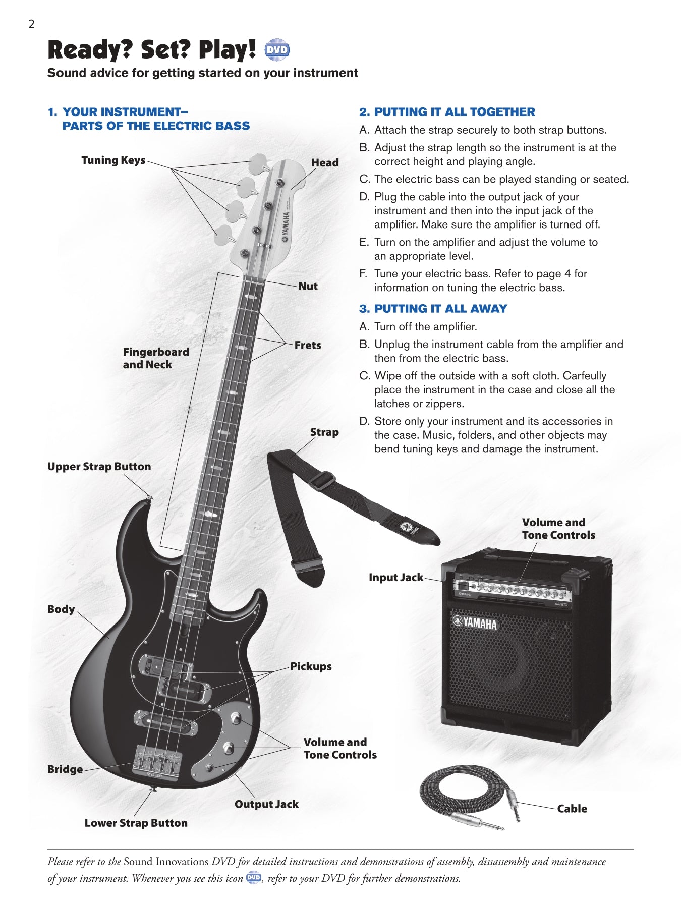 Sound Innovations-  Electric Bass Book 1 with Online Media (Australian Edition)