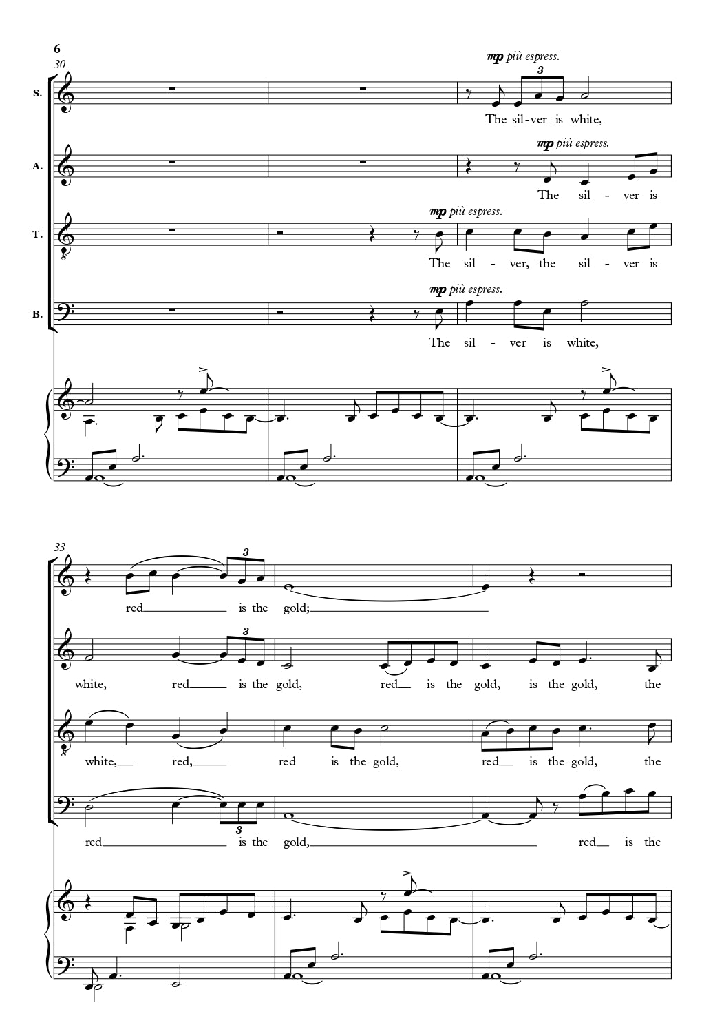 Bob Chilcott Songbook - SATB Choir