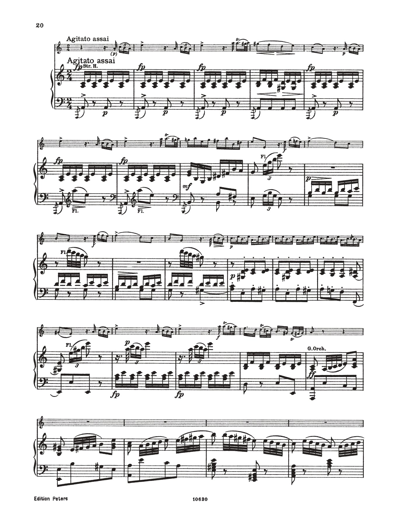Viotti - Concerto No 22 A Minor Violin with Piano Accompaniment Book