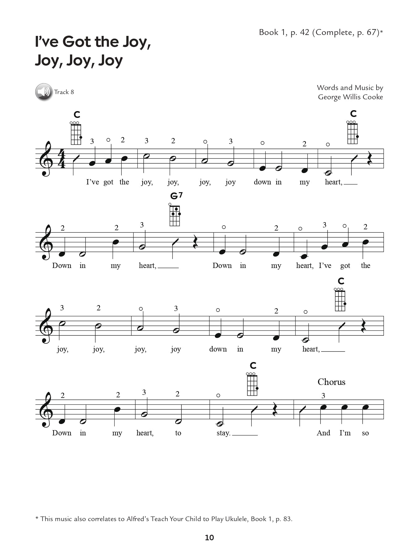 Kids Ukulele Course - Sacred Songbook 1 & 2 (Book/Ola)