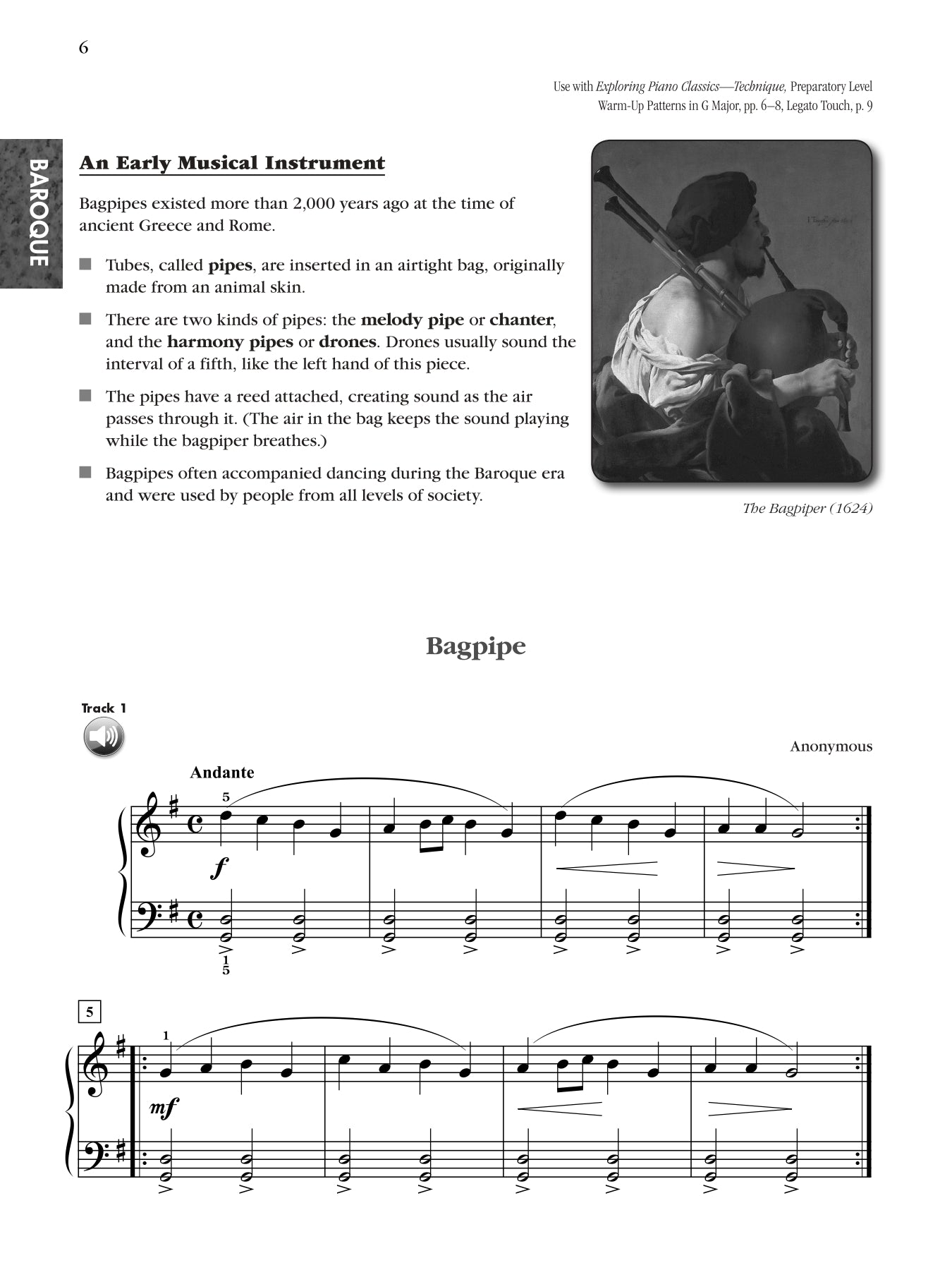 Exploring Piano Classics - Repertoire Preparatory Level Book/Audio