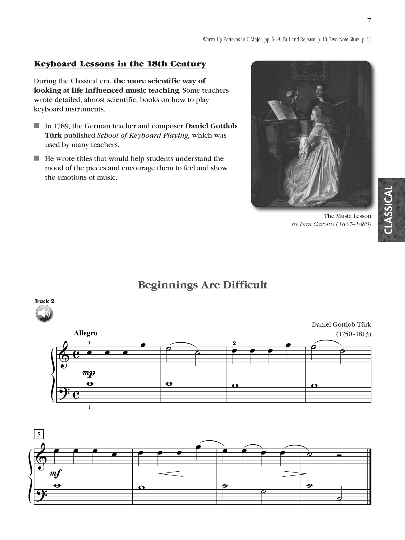 Exploring Piano Classics - Repertoire Preparatory Level Book/Audio