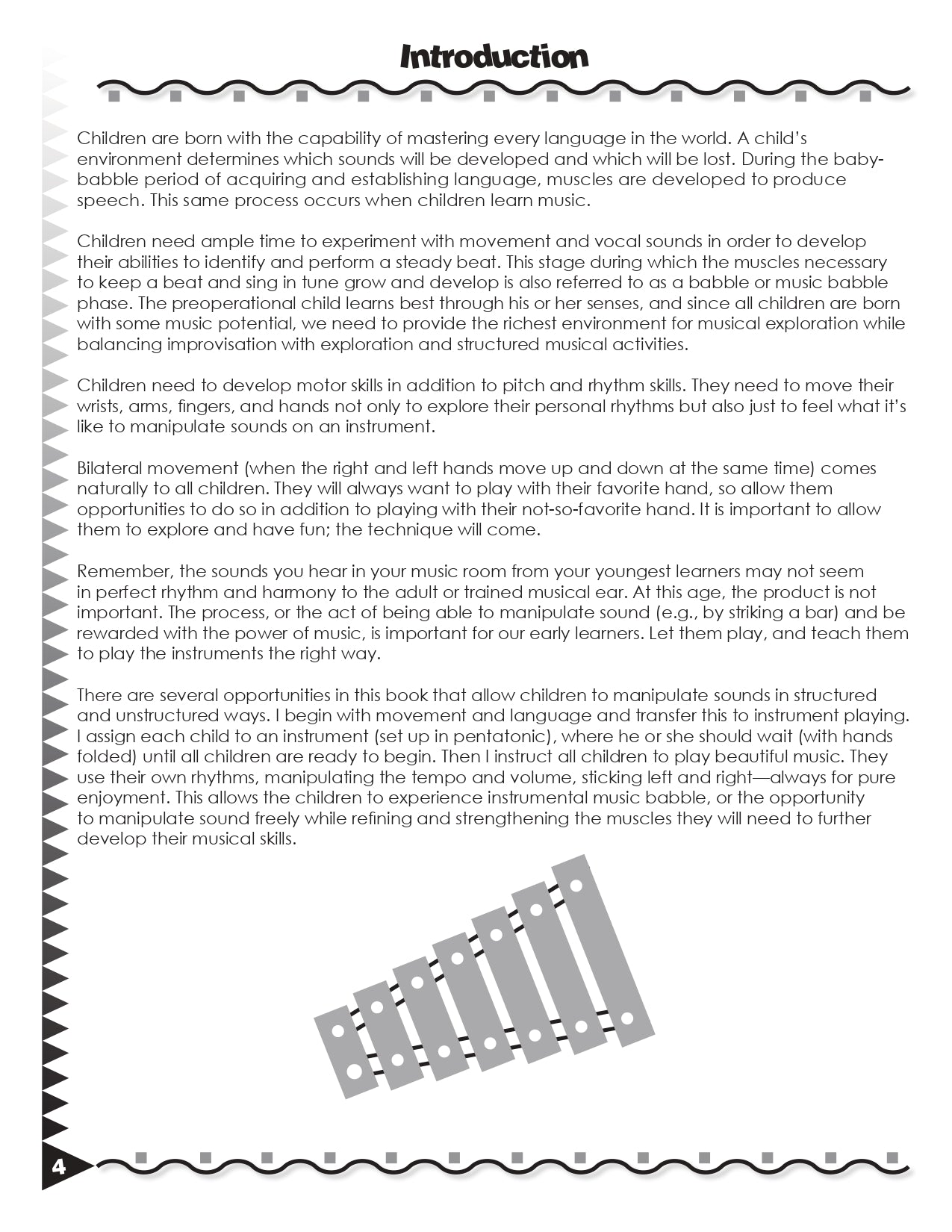 We're Gonna Play Today - Child Centred Repertoire for Barred Percussion Book