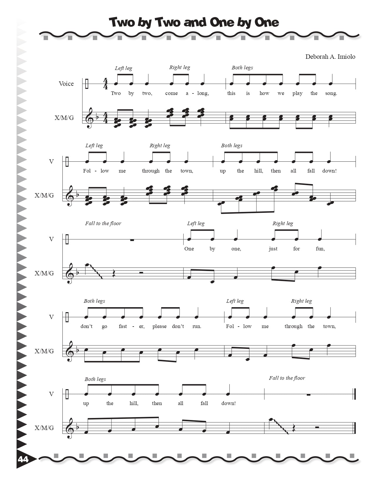 We're Gonna Play Today - Child Centred Repertoire for Barred Percussion Book