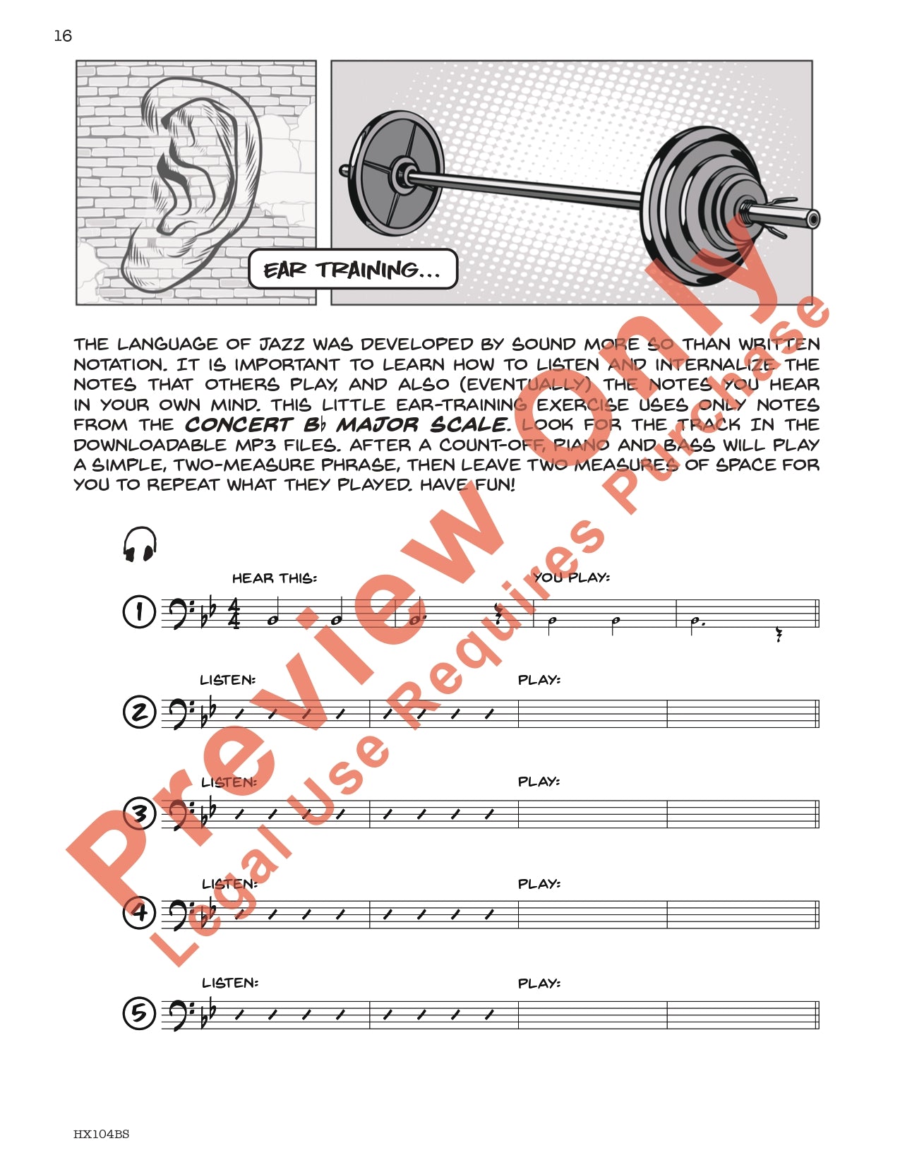 Play Jazz Bass Book: A Beginner's Guide to Creating Great Solos (Book/Ola)