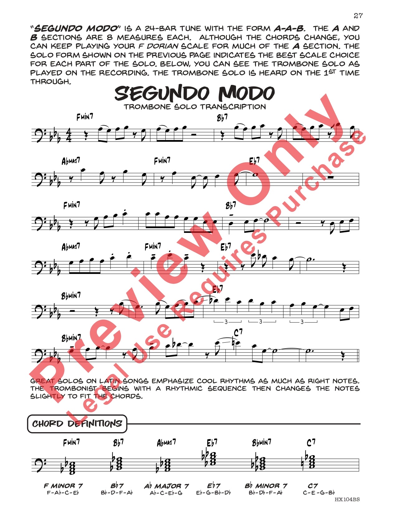 Play Jazz Bass Book: A Beginner's Guide to Creating Great Solos (Book/Ola)