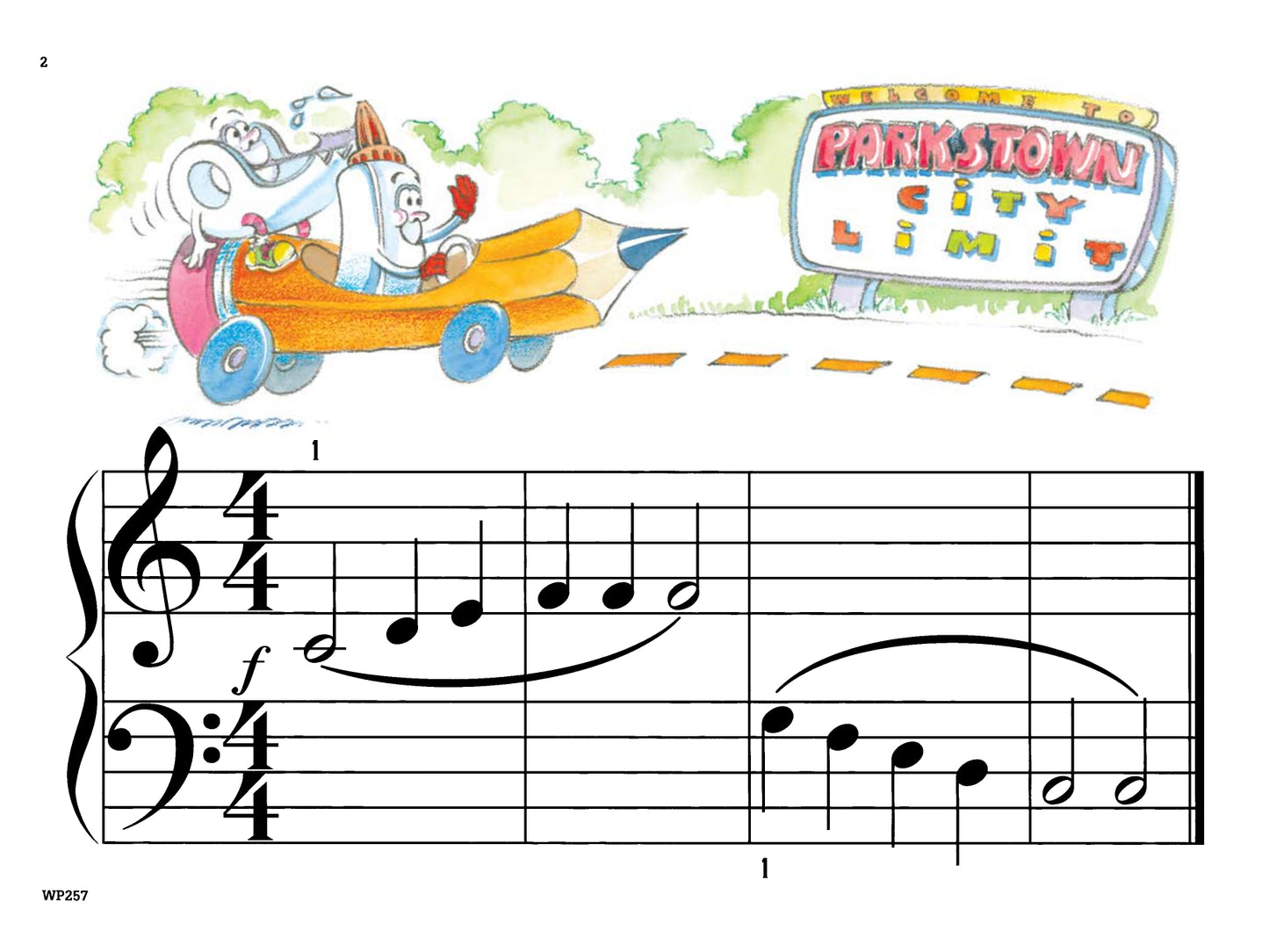 Bastien - Sticking With The Basics: Sight Reading Sticker Book