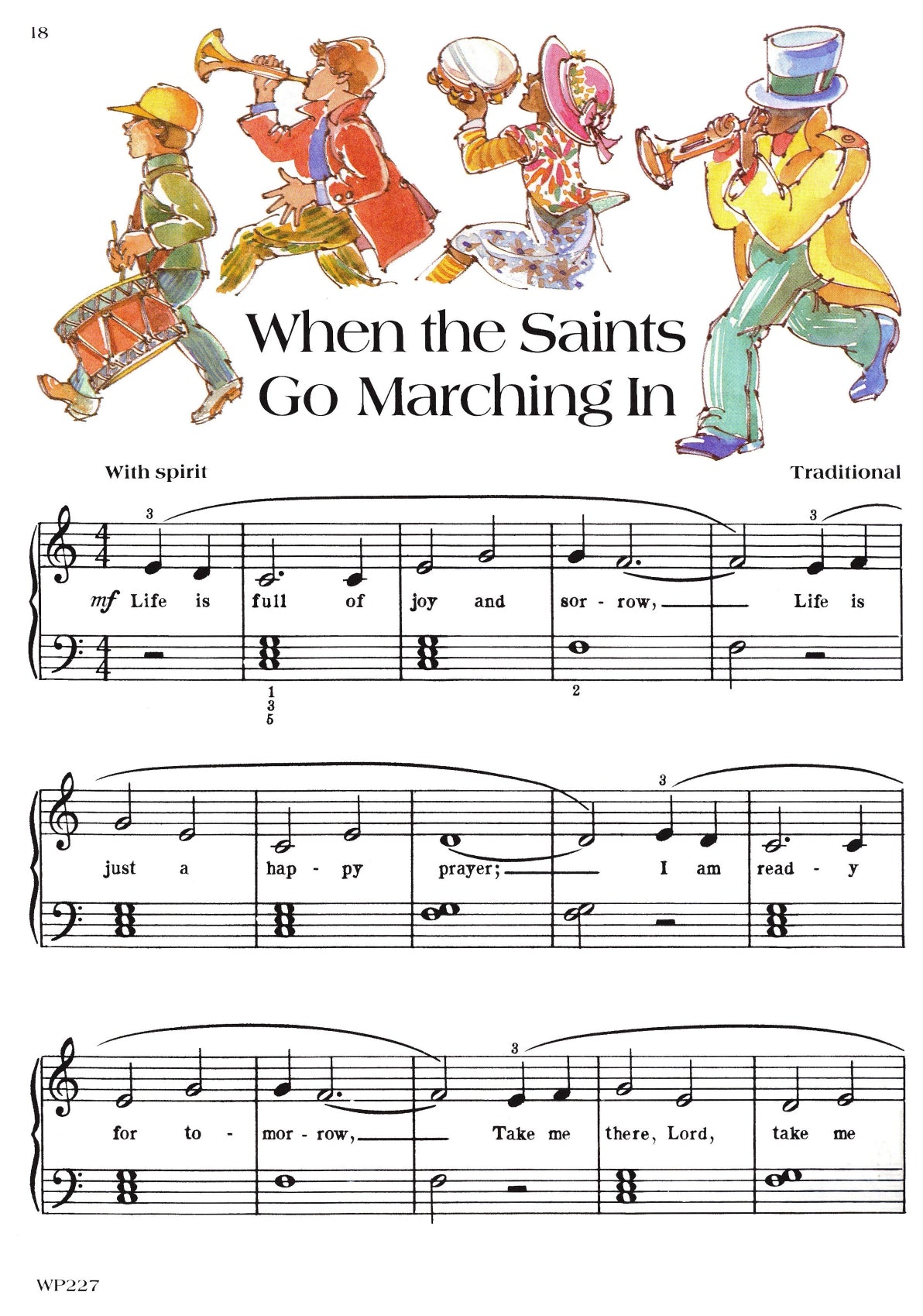 Bastien Popular Hymns - Level 1 Book