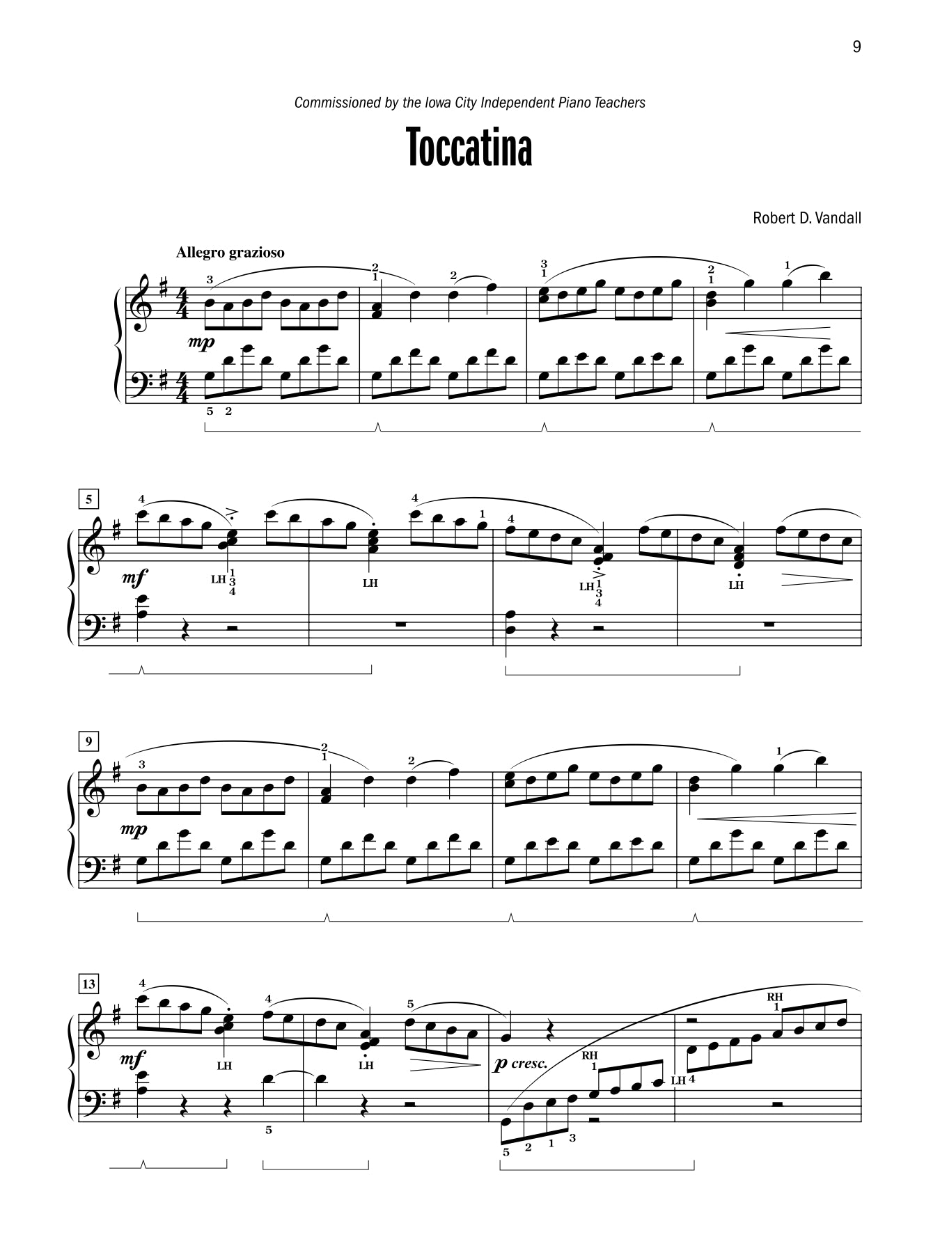 Vandall - Celebrated Virtuosic Piano Solos - Book 4