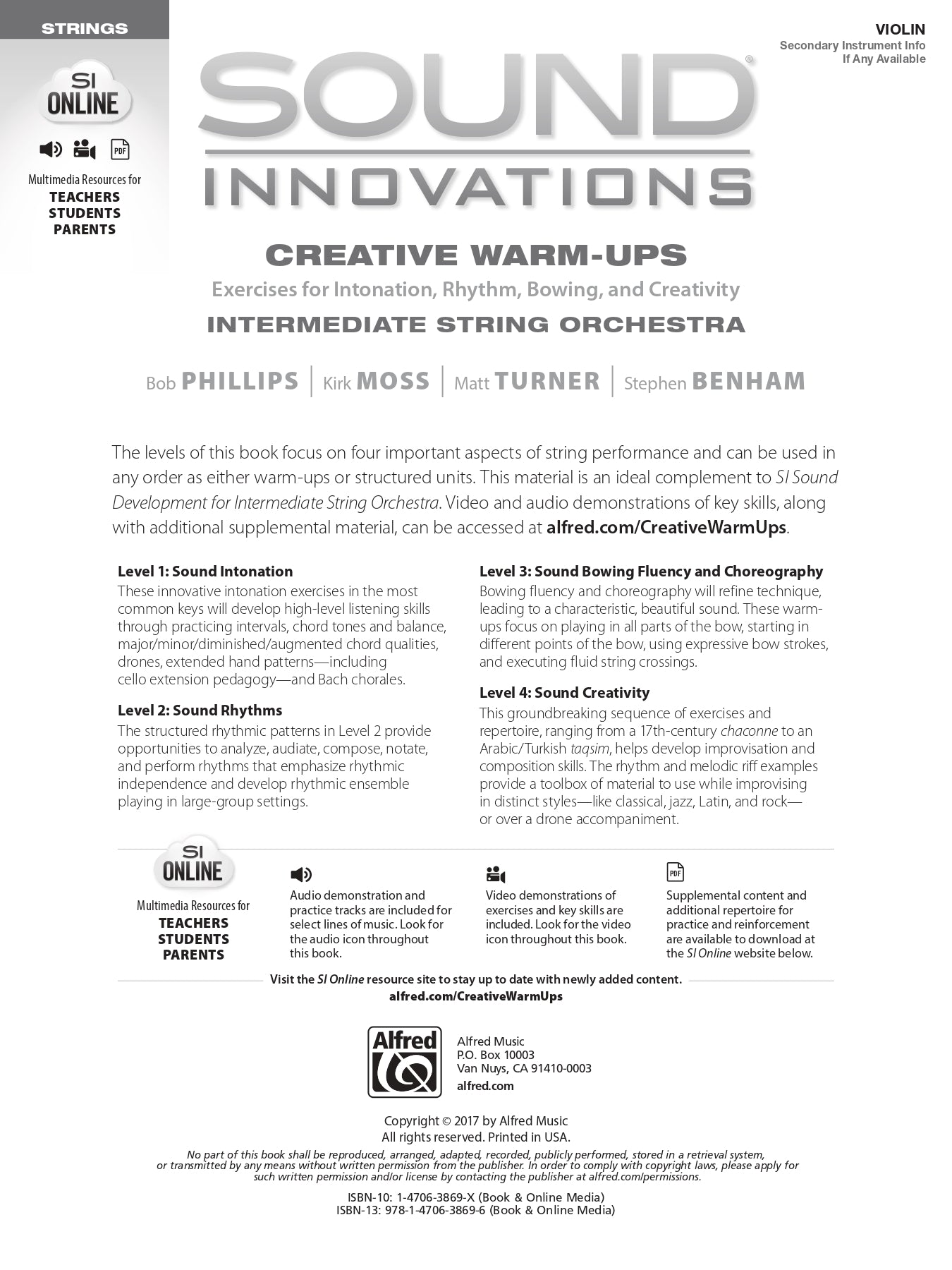 Sound Innovations for String Orchestra - Creative Warm-Ups Violin Book