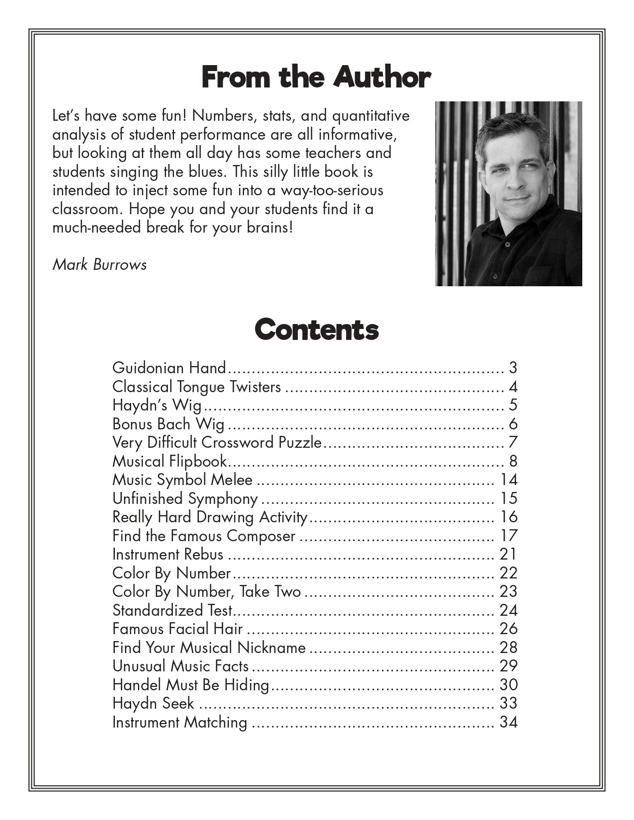 Brain Breaks Book with Reproducible Pages - Music Activities of Tired Brains (Classroom)