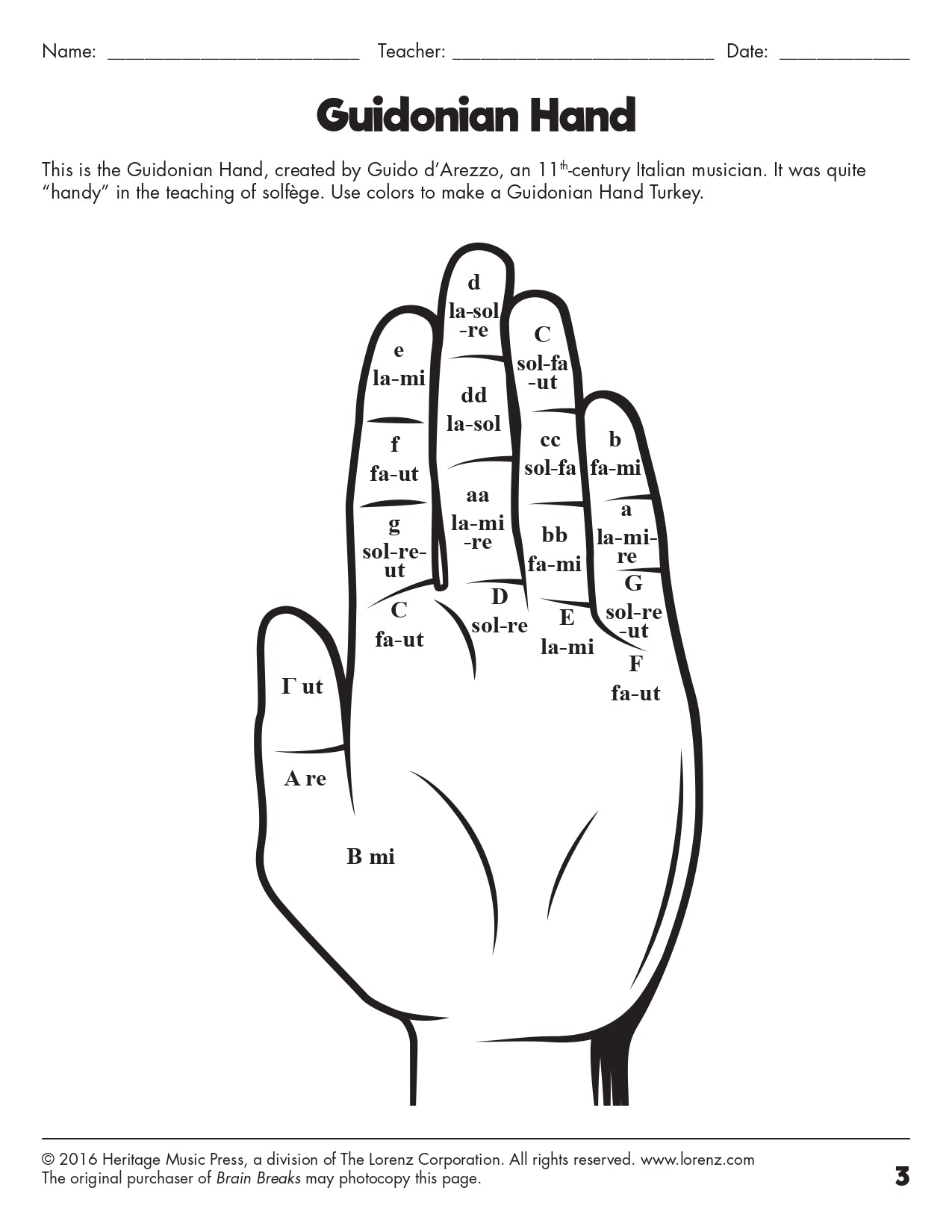Brain Breaks Book with Reproducible Pages - Music Activities of Tired Brains (Classroom)