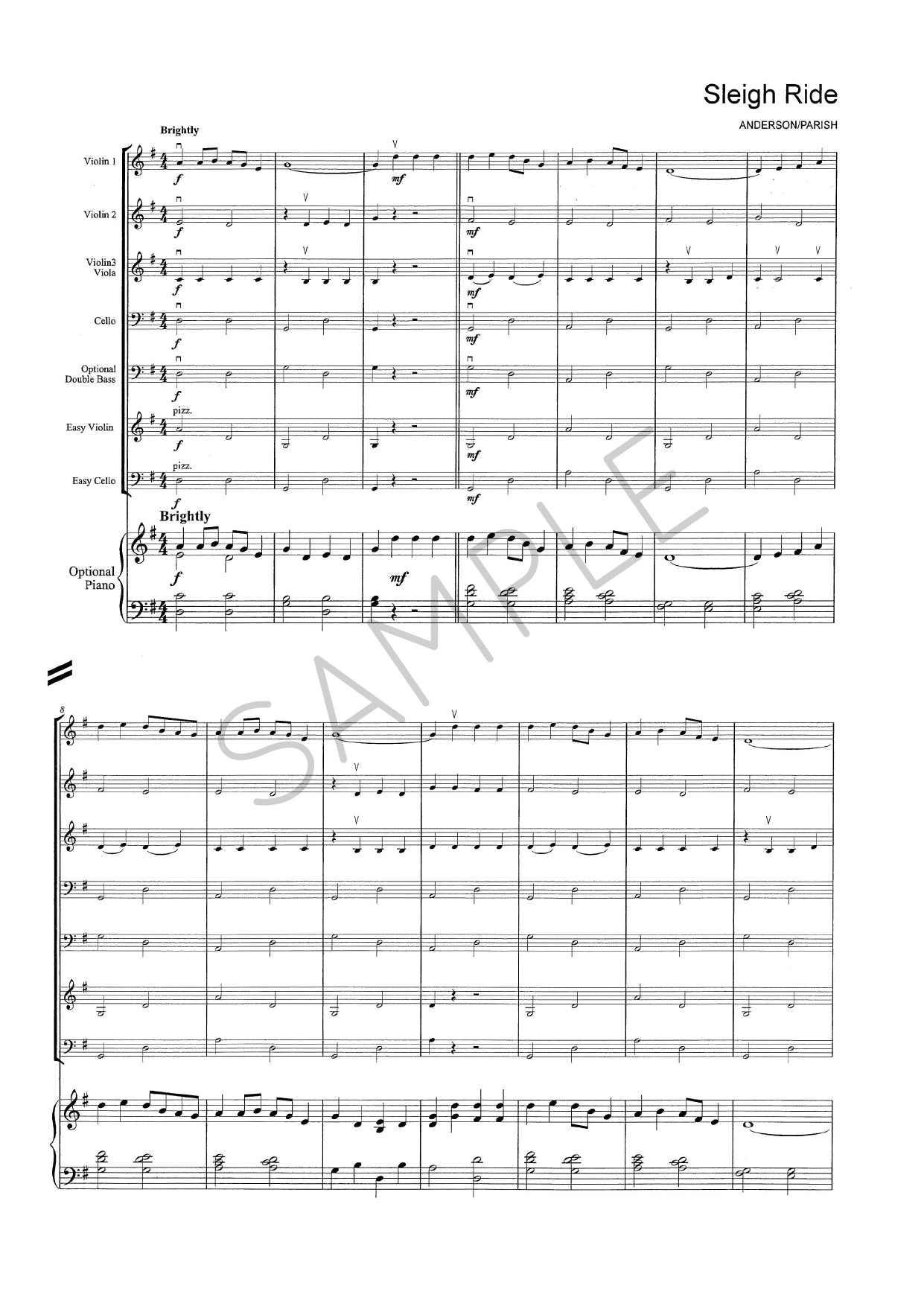 Christmas Winners Flexible Strings Book 1 - Score/Parts