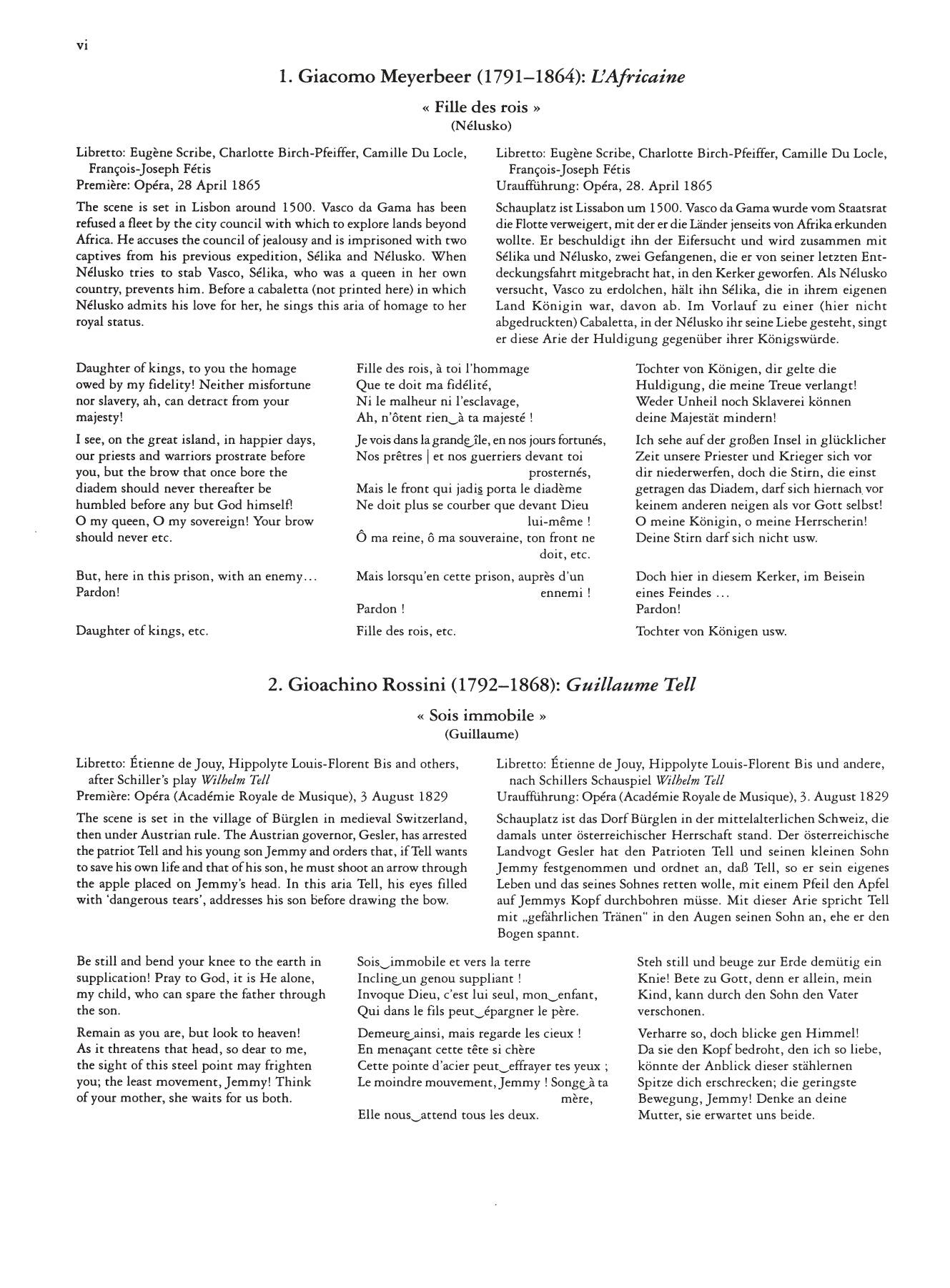 French Operatic Arias Baritone - 19th Century Repertoire Book