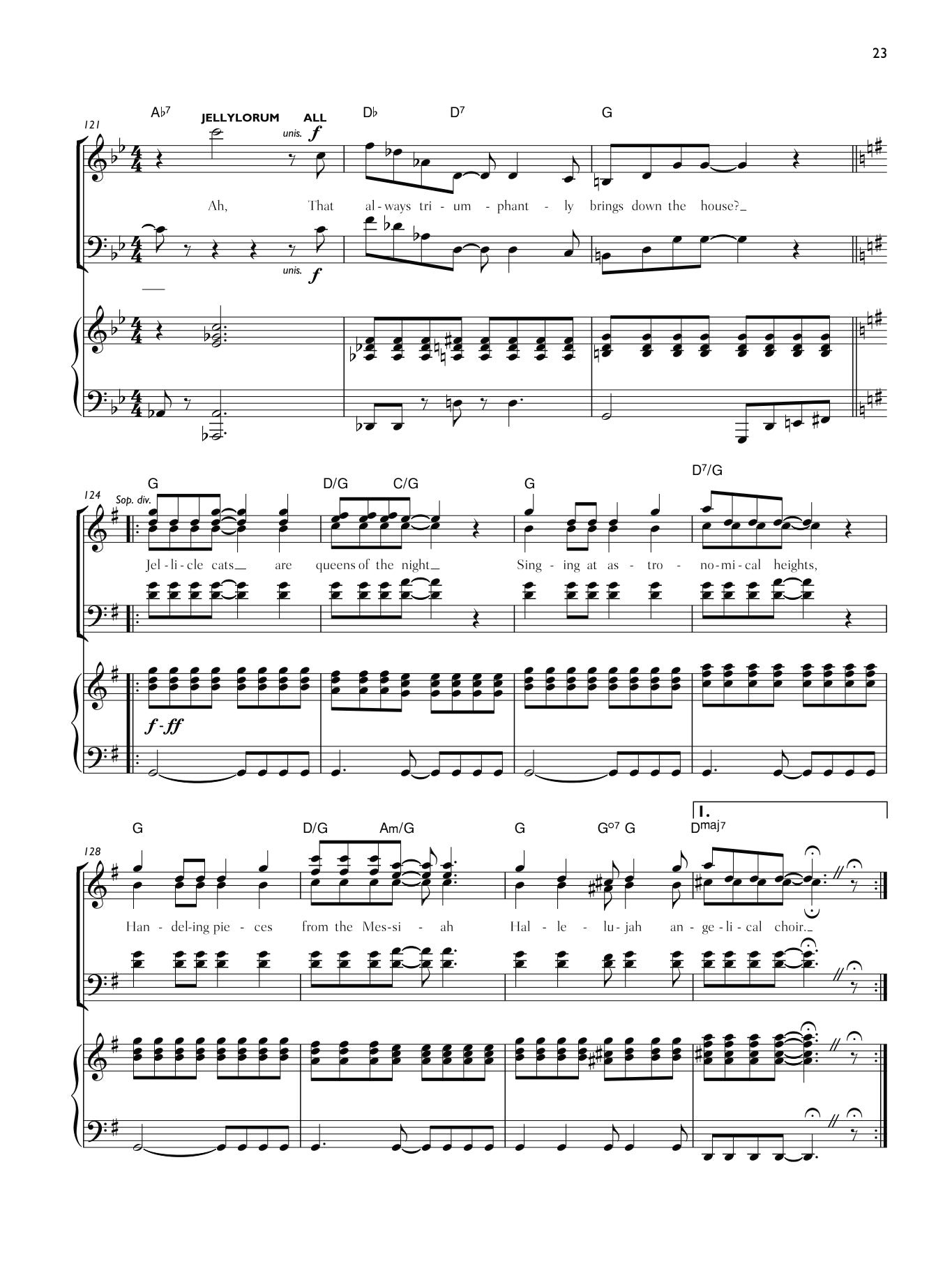 Cats - Definitive Edition Piano/Vocal Book