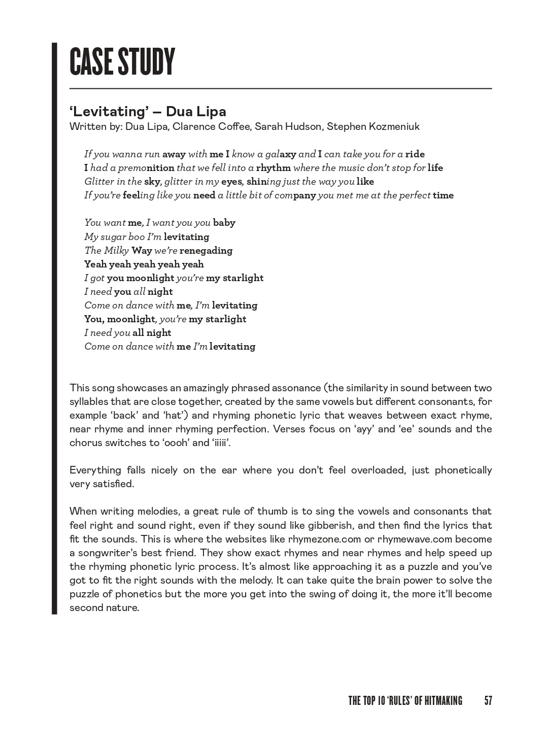 Ruthanne Cunningham - It's Not Just a Song Book - The Ultimate Guide to Writing Hit Songs