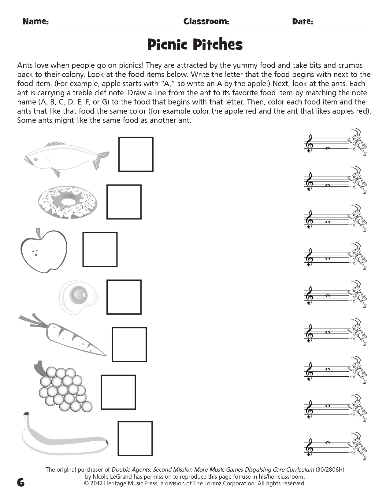 Double Agents - Classroom Book with Reproducible Pages