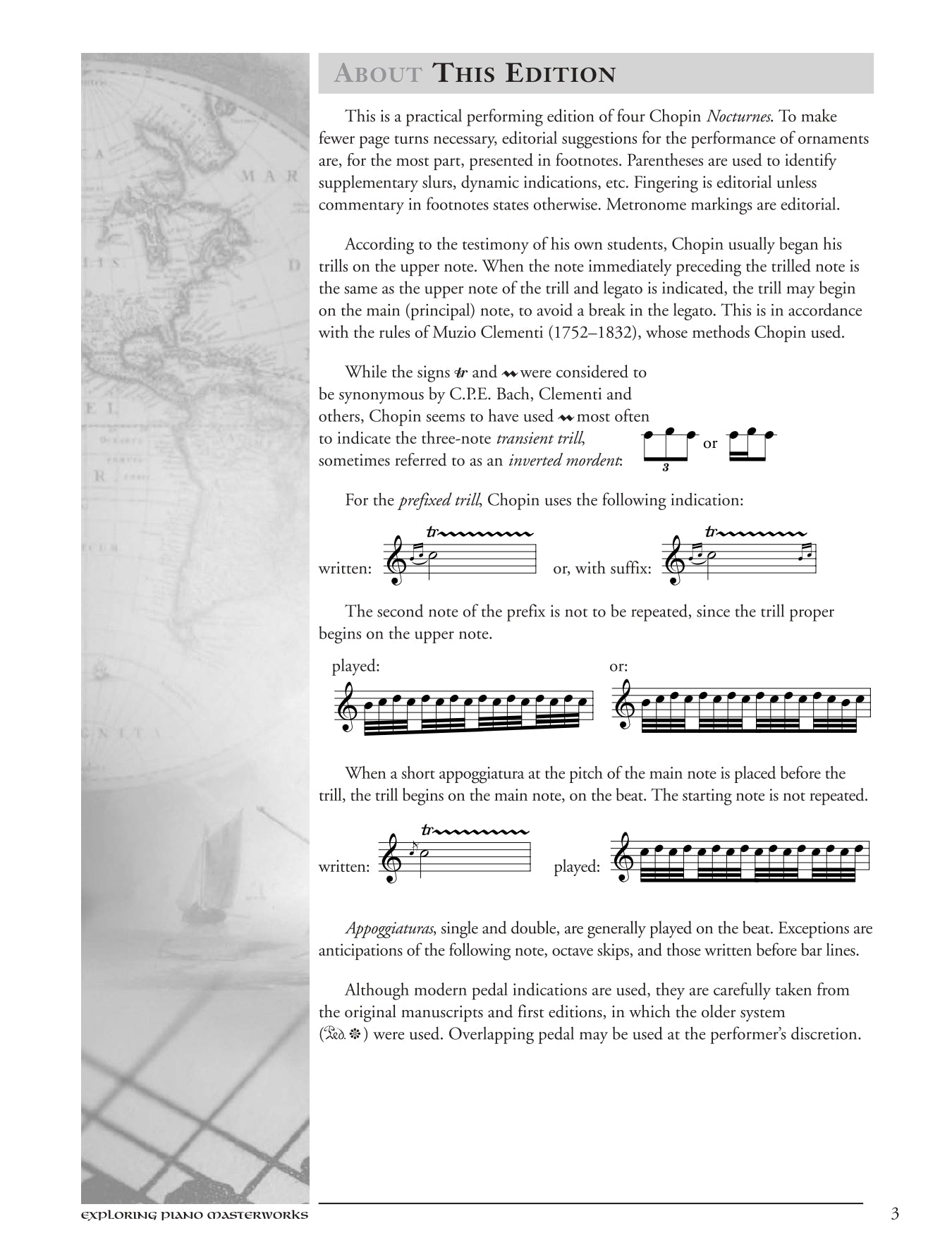 Chopin - Nocturnes Exploring Piano Masterworks Book