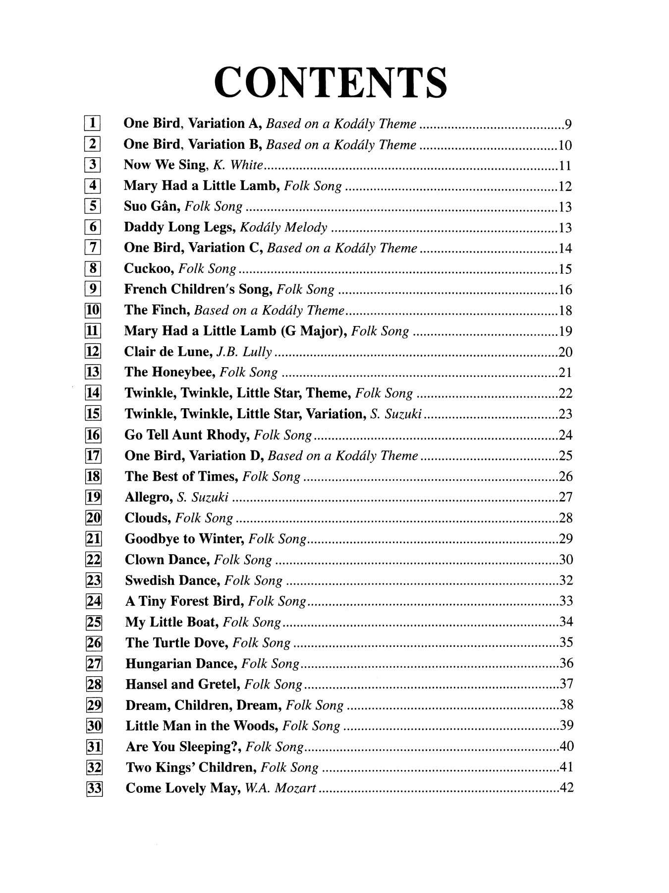 Suzuki Recorder School Vol 1 Descant Accomp Part