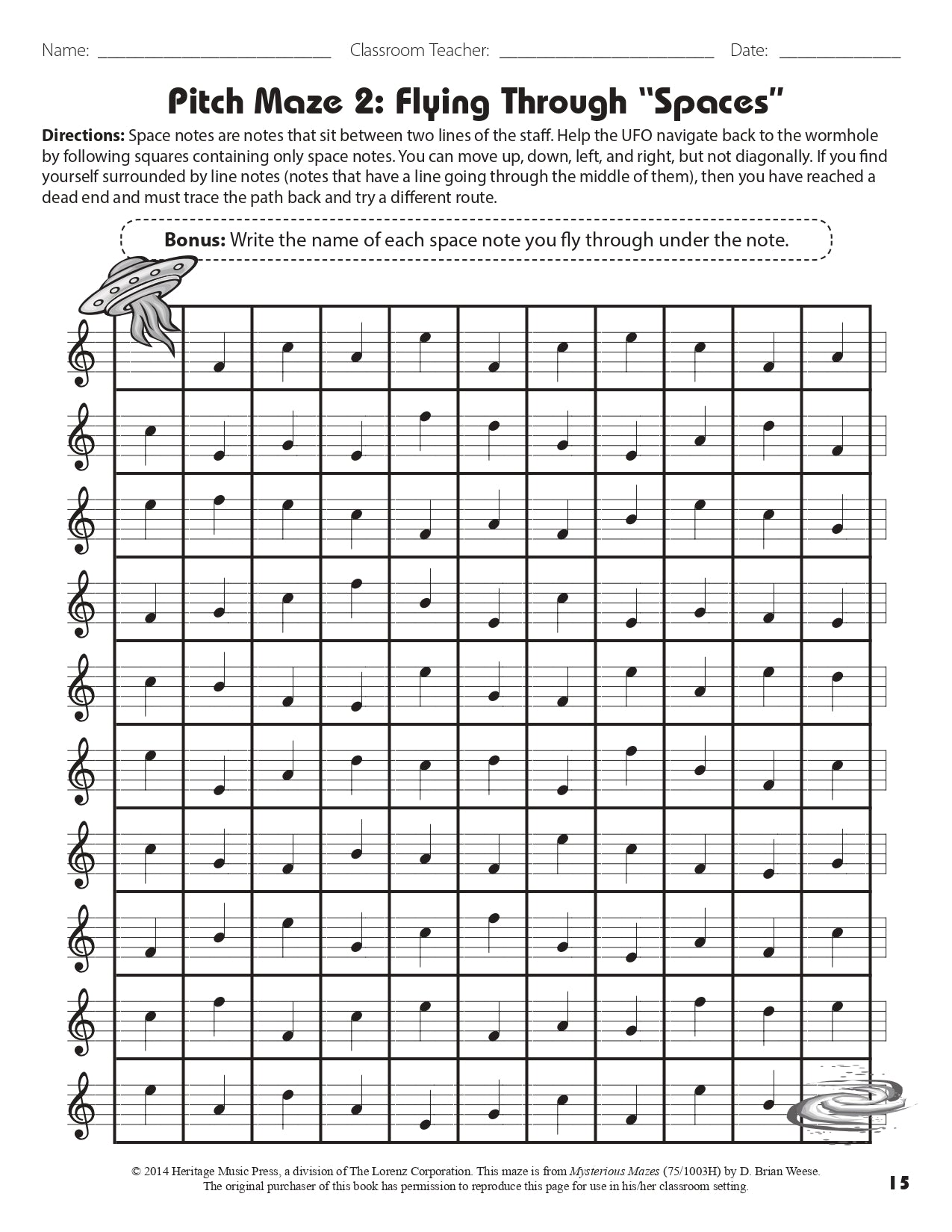 Mysterious Mazes - Classroom Book with Reproducible Worksheets