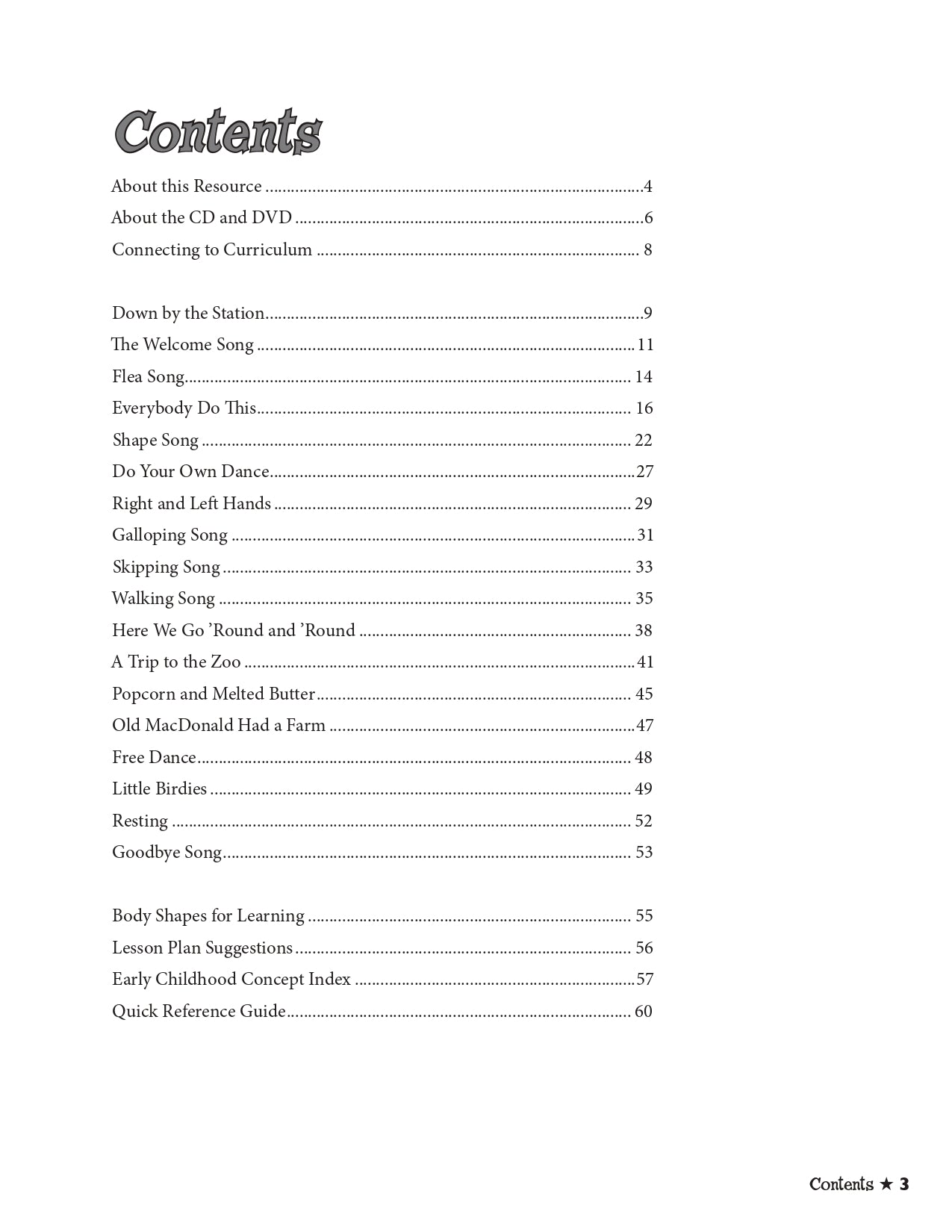 Songs For Dancing Book/Cd/Dvd