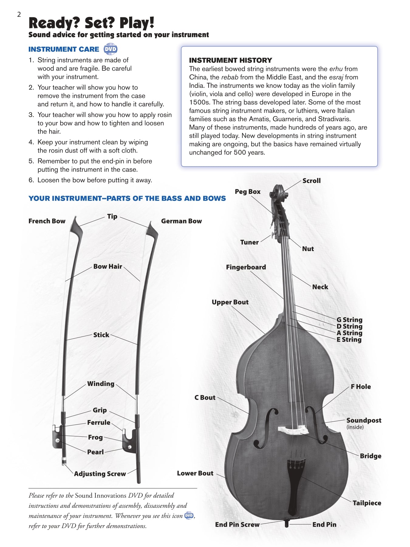 Sound Innovations-  Double Bass Book 1 with Online Media (Australian Edition)
