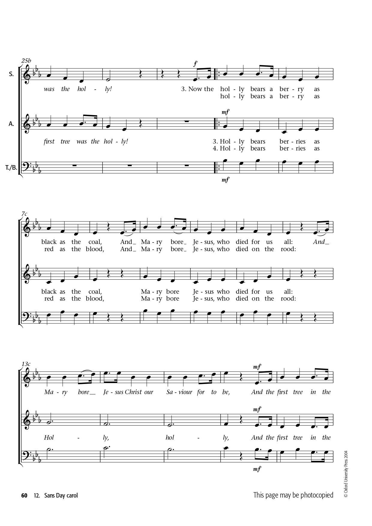 Voiceworks At Christmas Teachers Book/Cd (30 Songs)