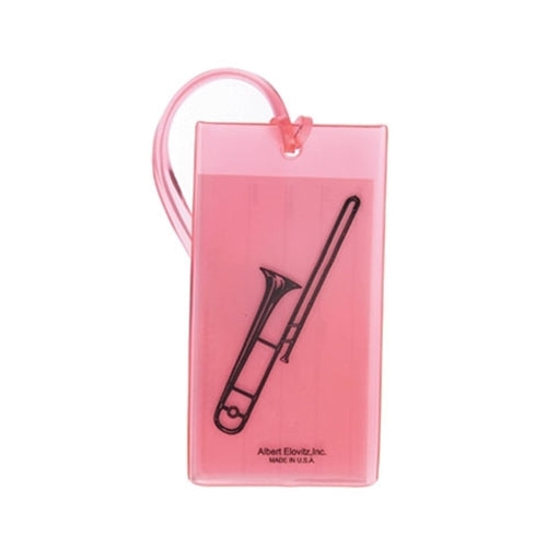 Id Tag - Soft Rubber Trombone Design