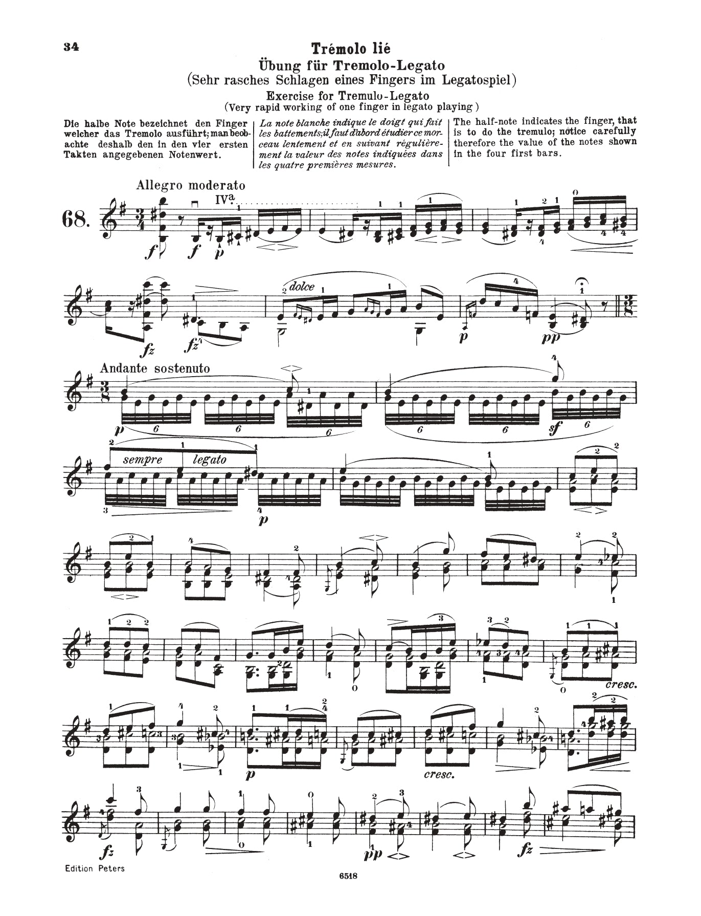Mazas - Etudes Op 36 Volume 3 18 Virtuoso Studies Violin Book