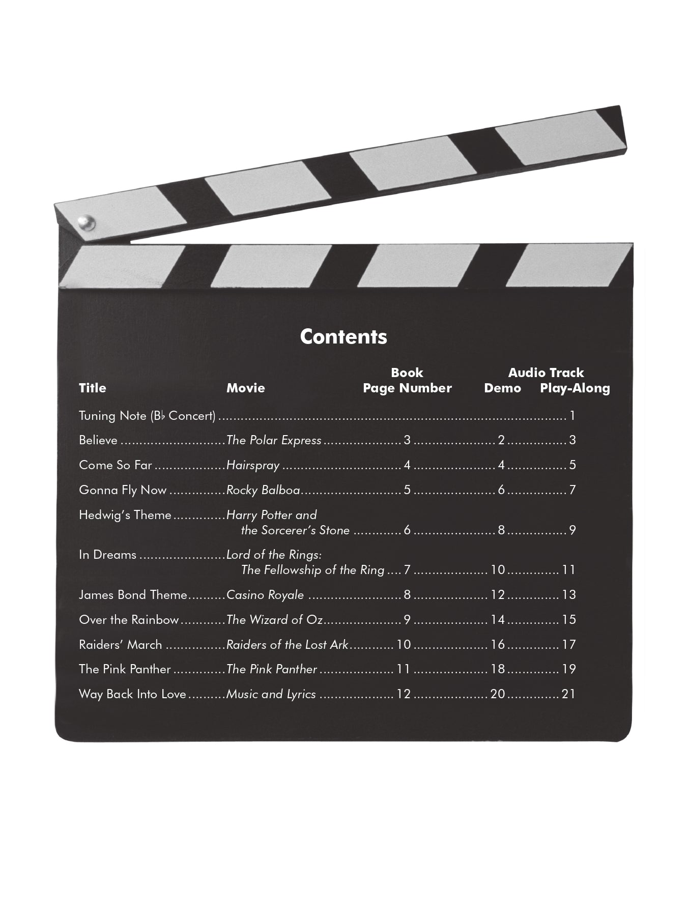 Easy Popular Movie Instrument Solos Flute Book/Ola